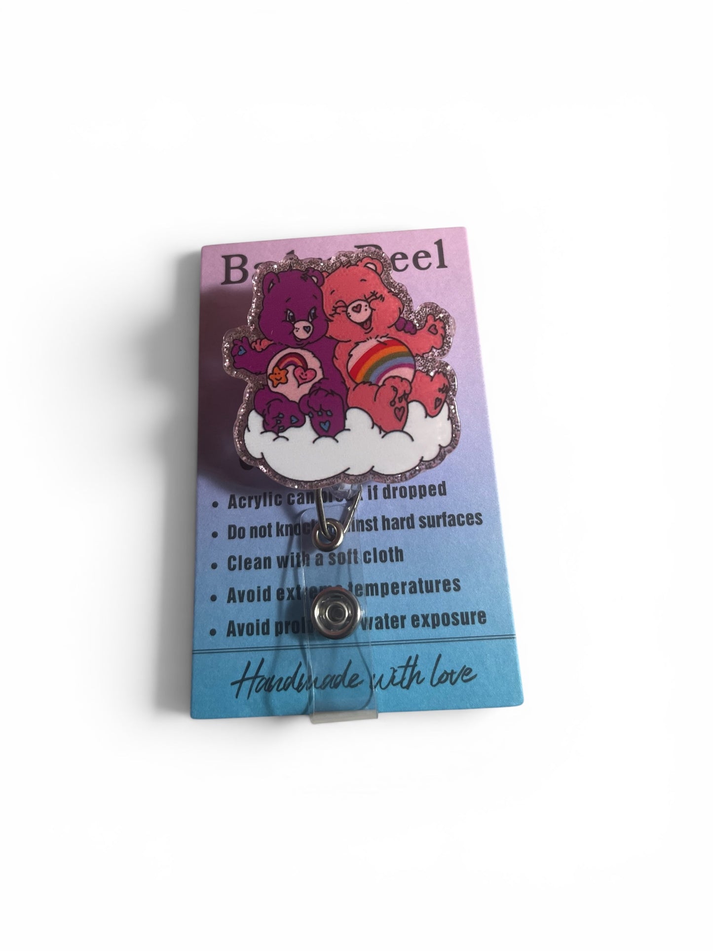 Carebear Badge Reel