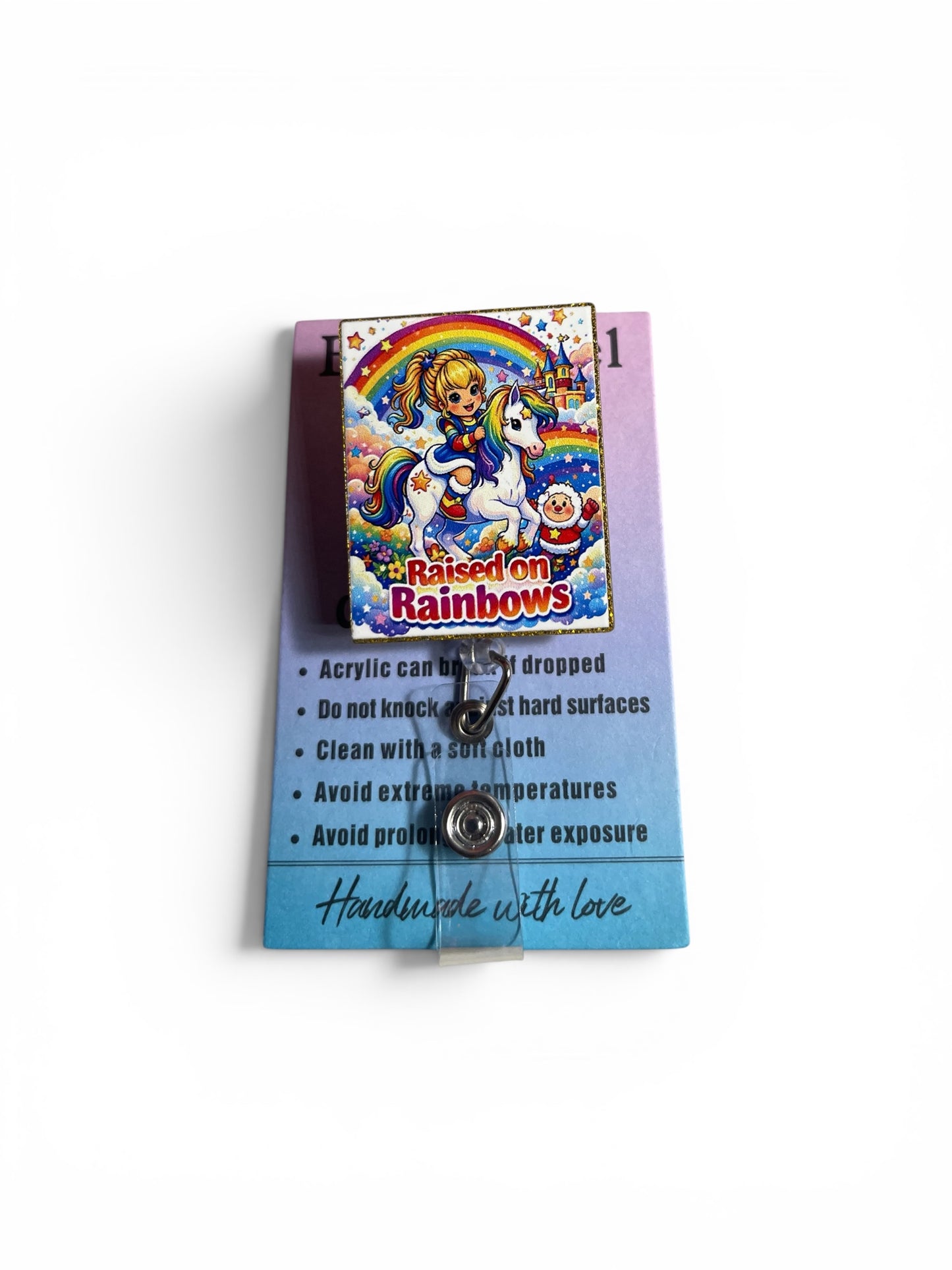 Rainbow Brite Badge Reel