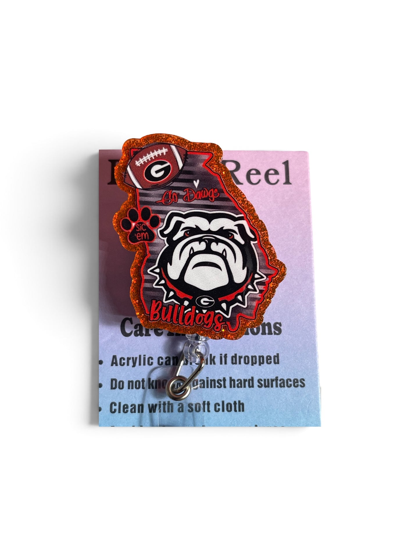 Georgia Bulldog Red Badge Reel