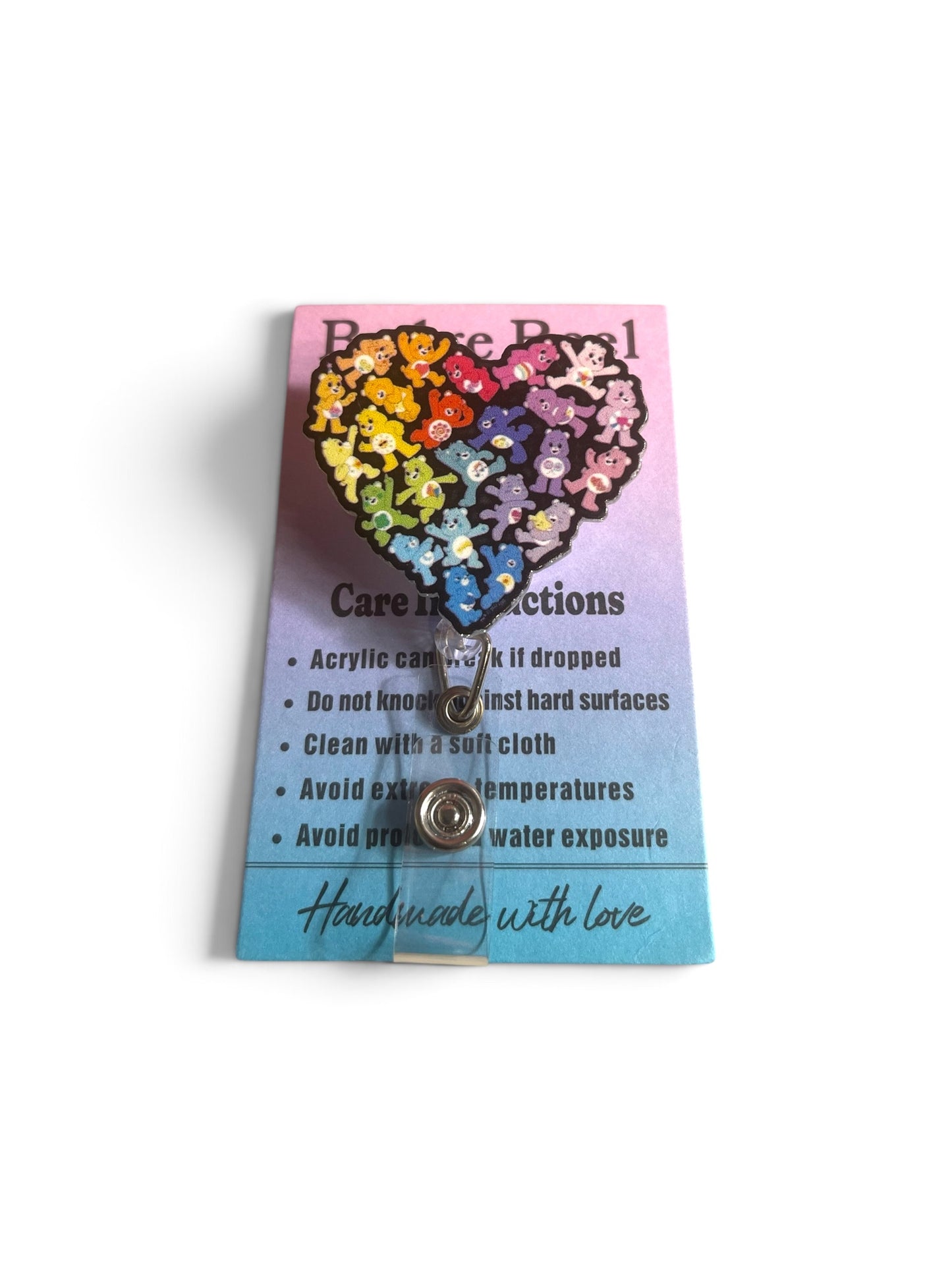 CareBear Heart Badge Reel