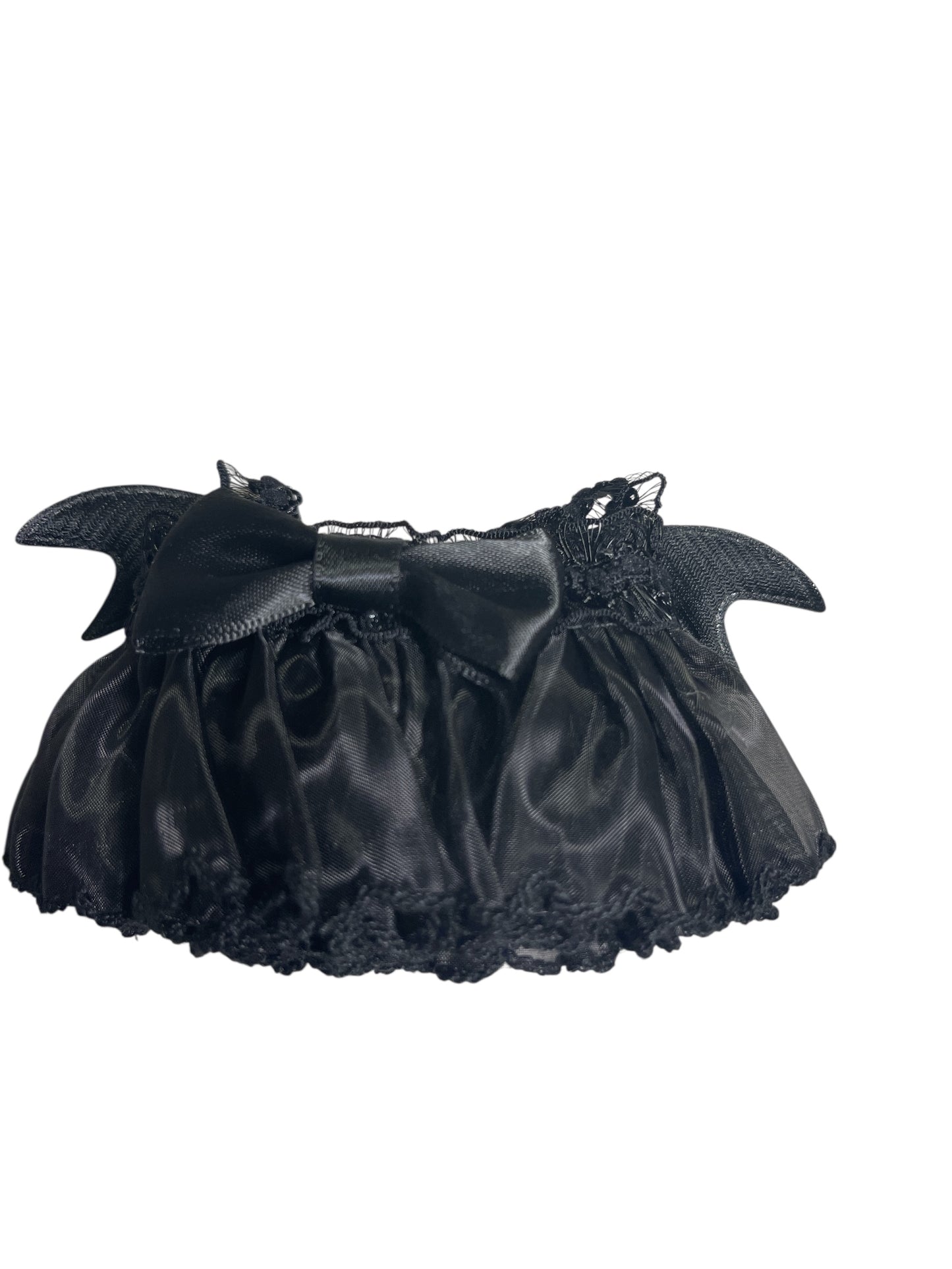 Labubu Black Dress Bat Wings with Accessories
