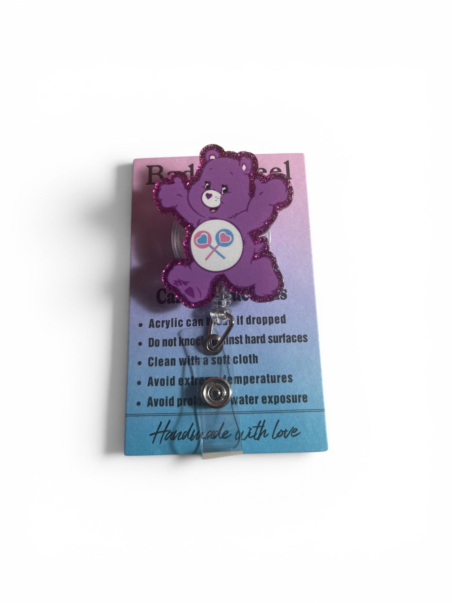 Carebear Badge Reel