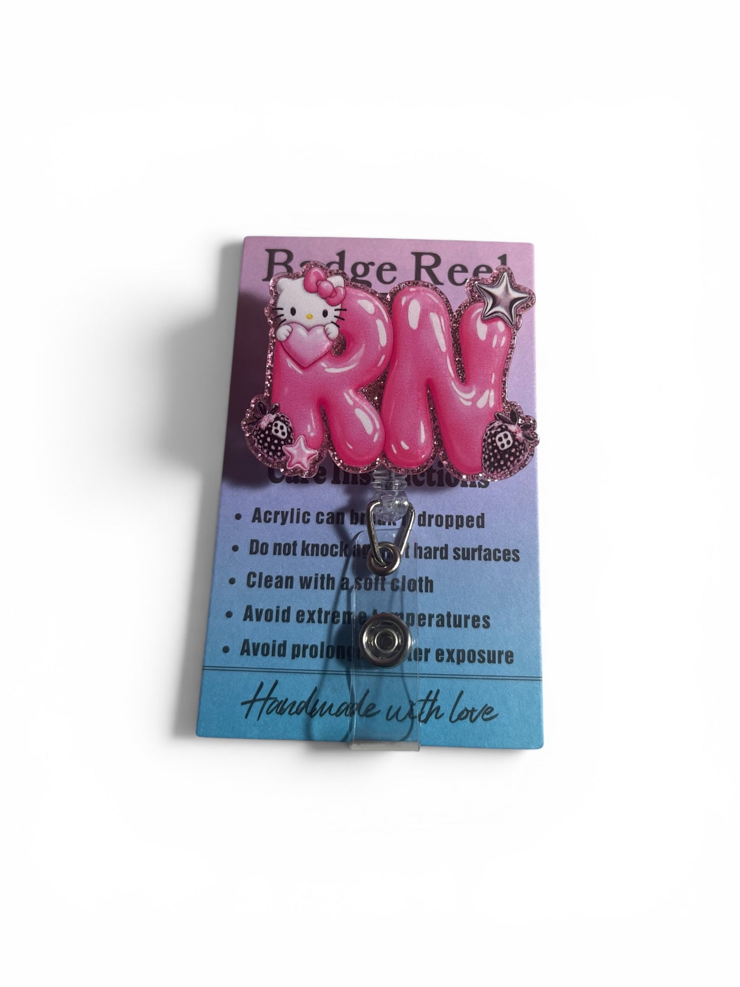 Hello Kitty RN Badge Reel