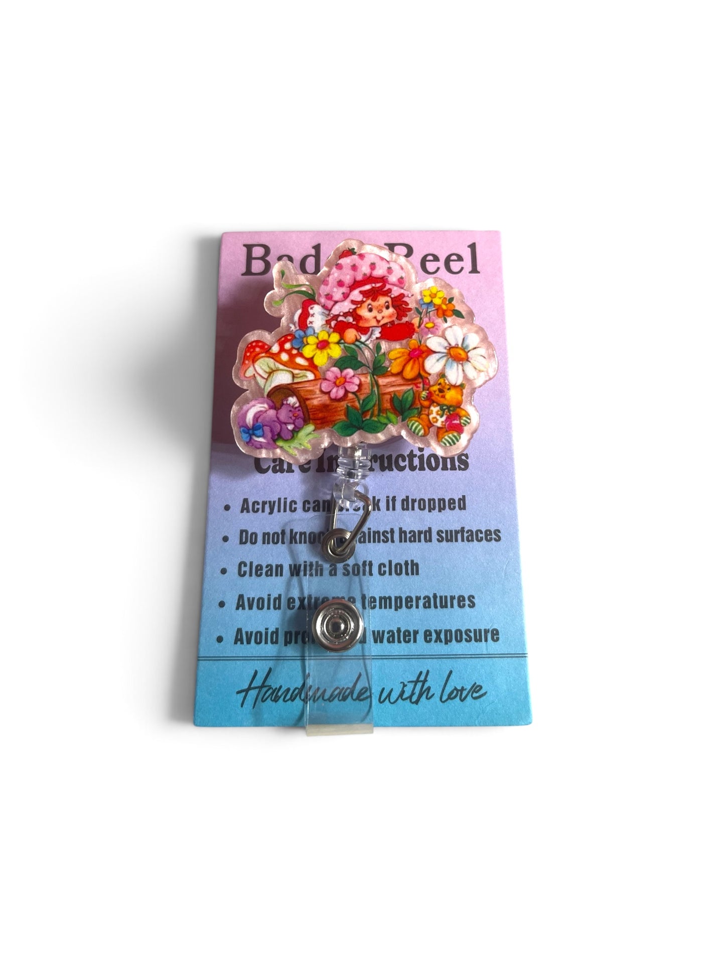 Strawberry Shortcake Badge Reel