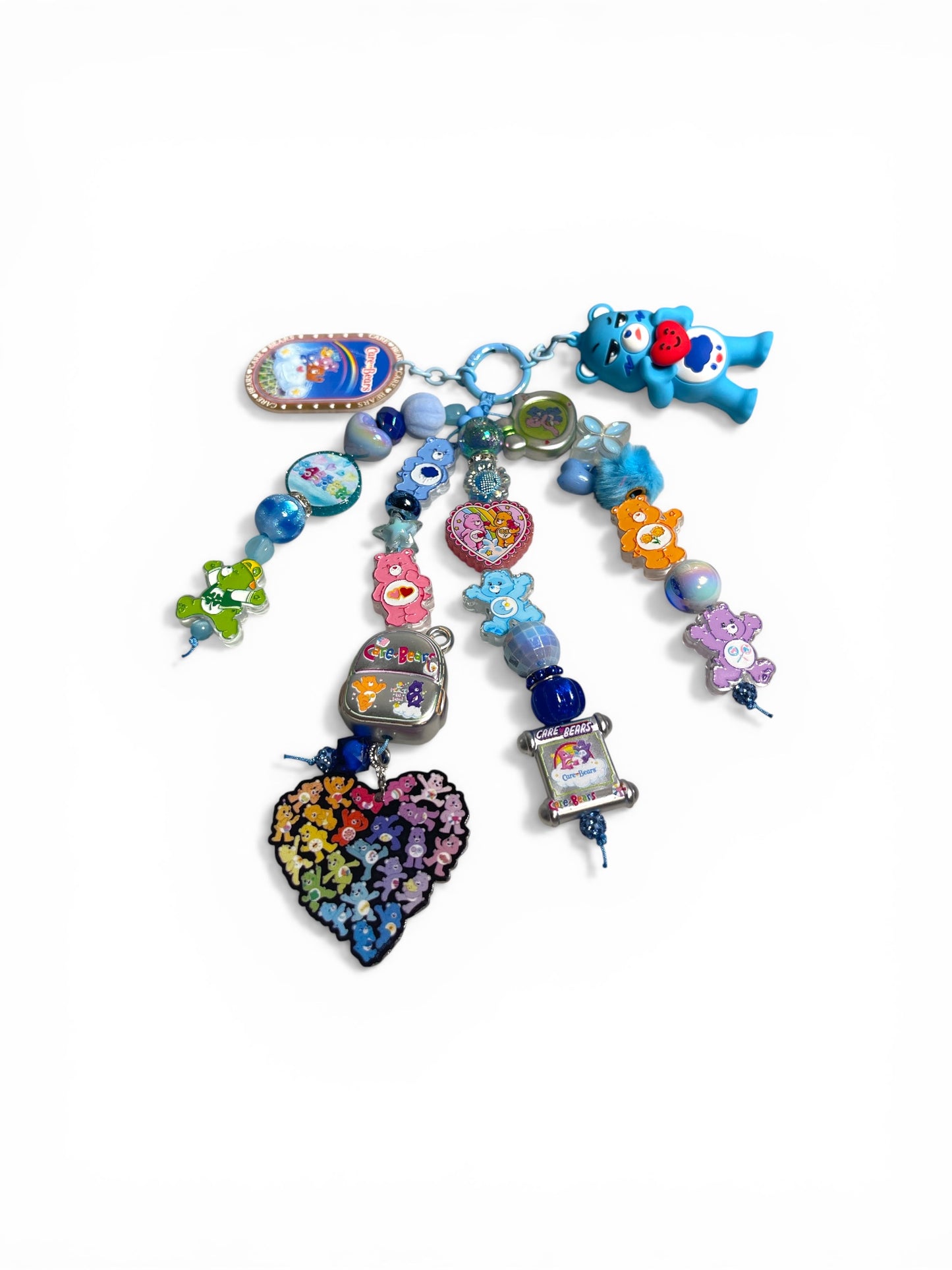 Grumpy Care Bear Bag Charm