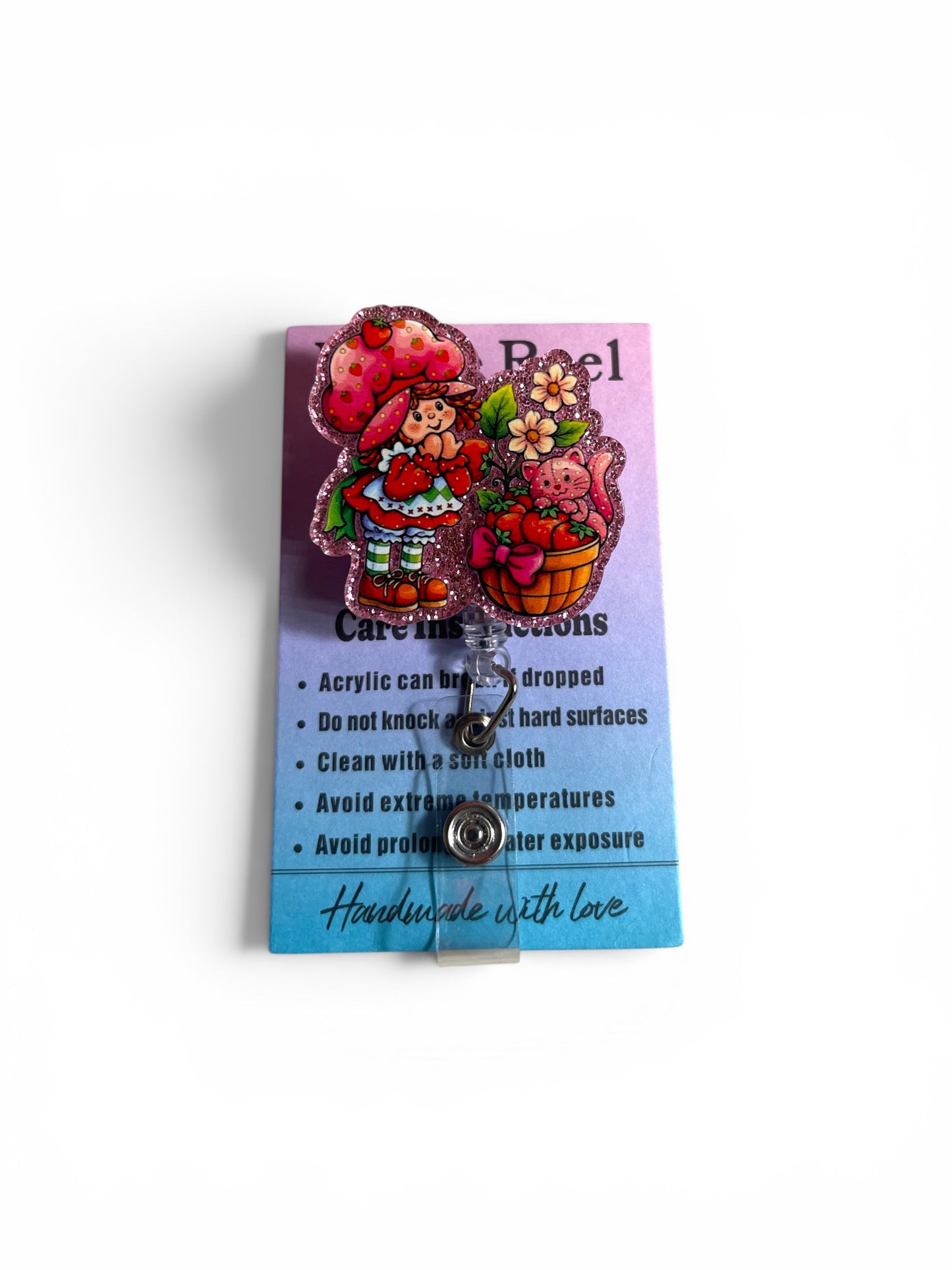 Strawberry Shortcake Badge Reel