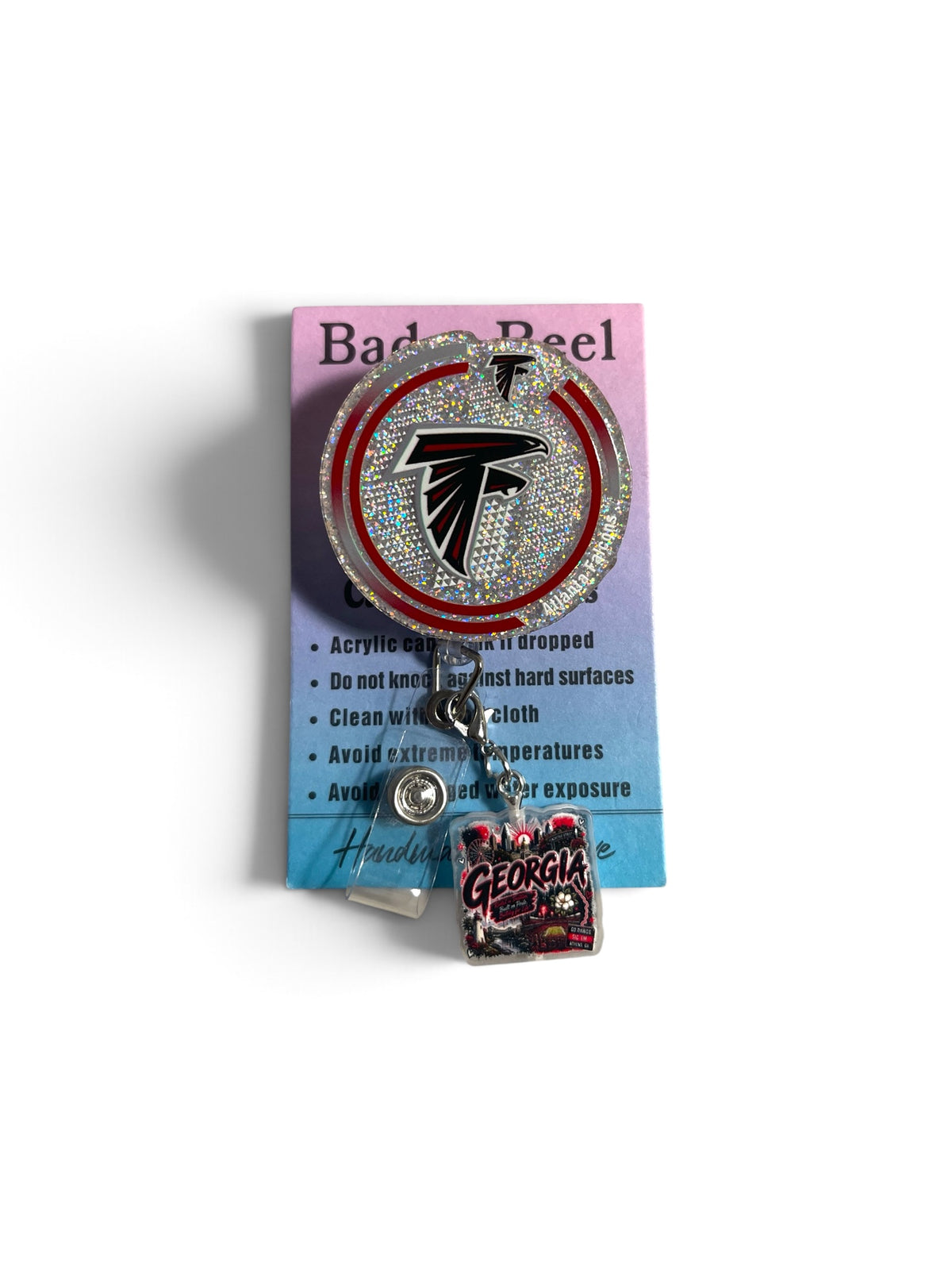 Atlanta Glittery Falcons Badge Reel (