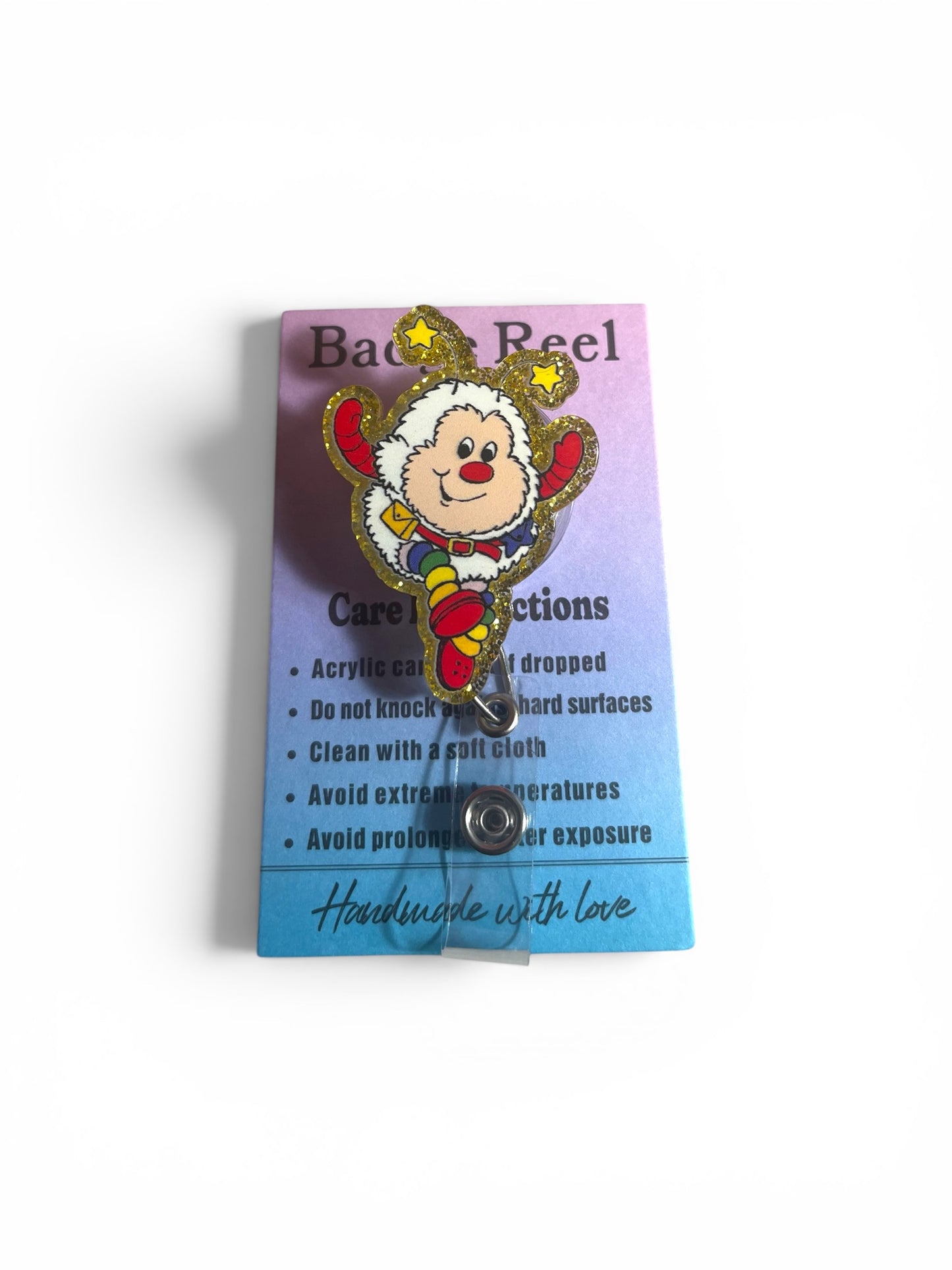 Rainbow Brite Badge Reel