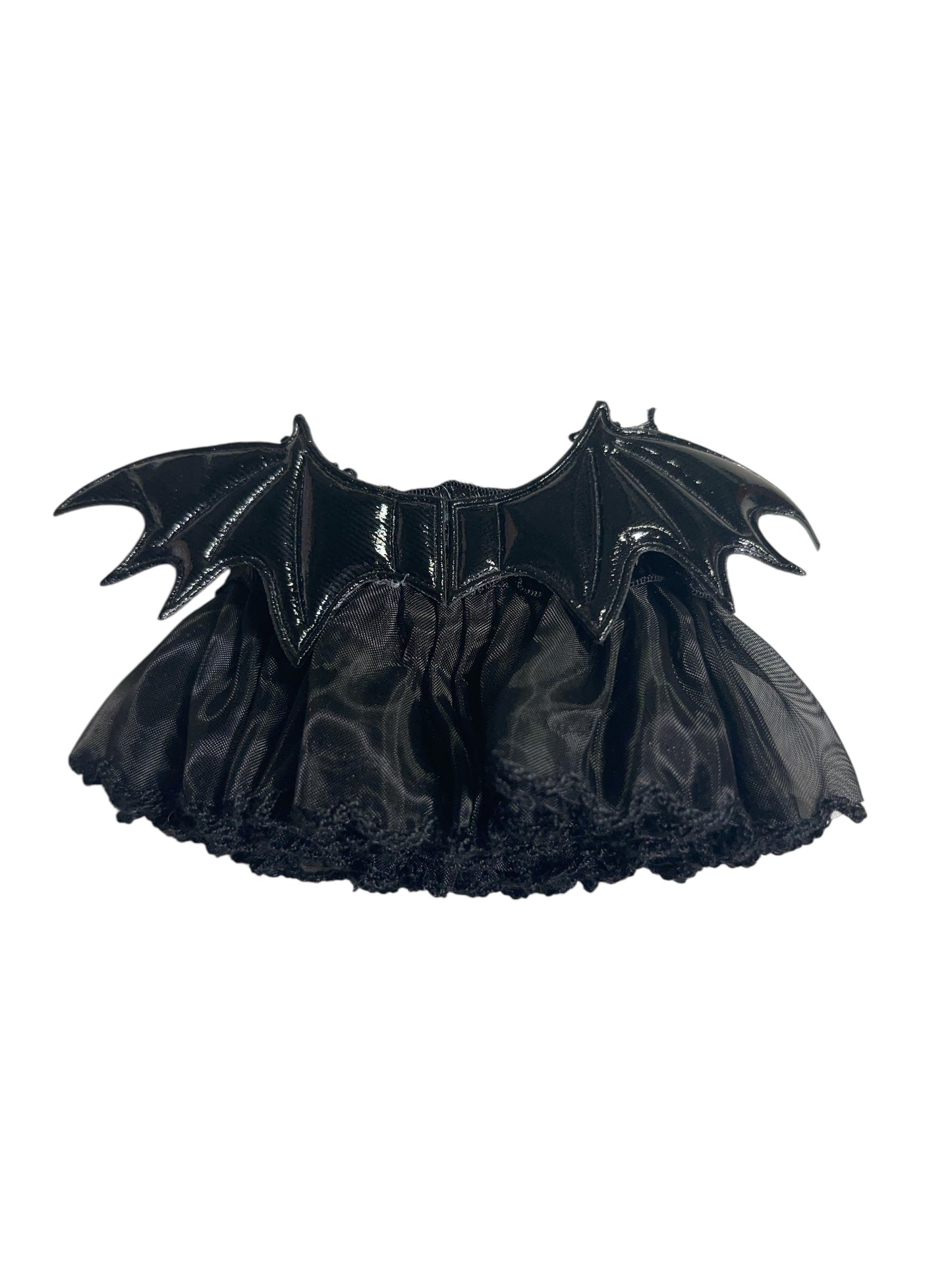 Labubu Black Dress Bat Wings with Accessories