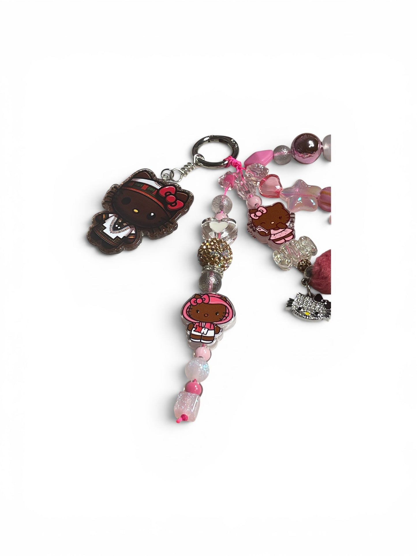 Black Hello Kitty Bag Charm