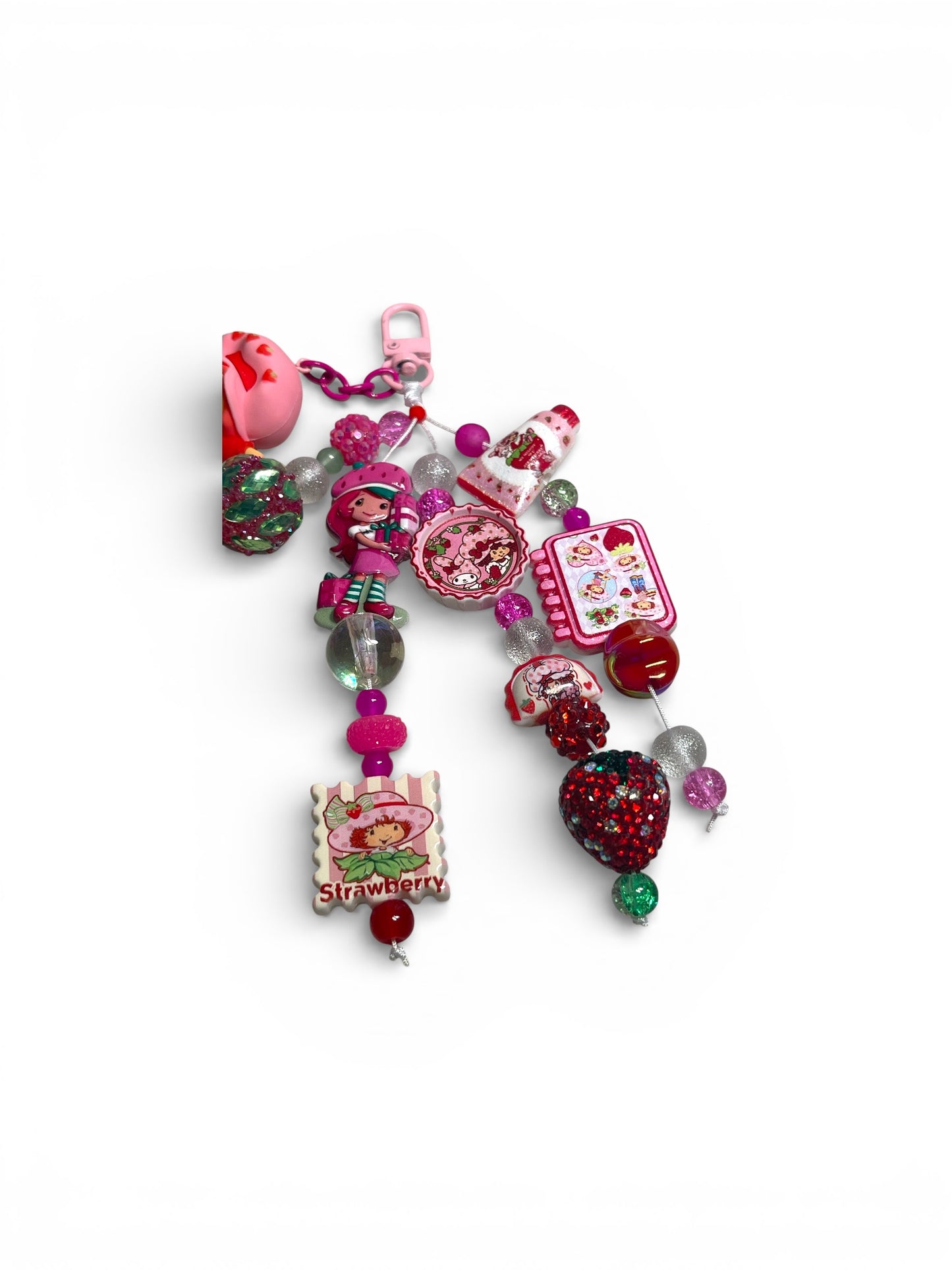 Strawberry Shortcake Bag Charm