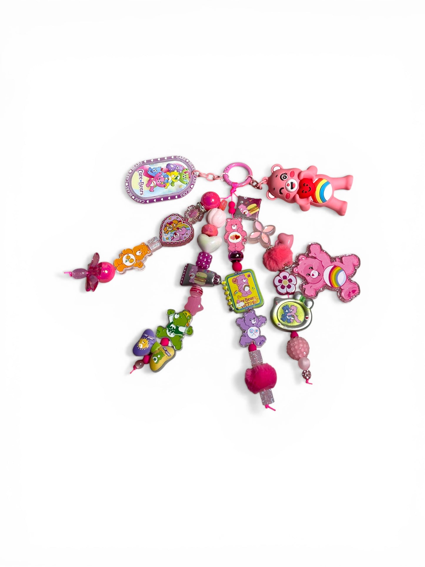 Cheer Care Bear Bag Charm
