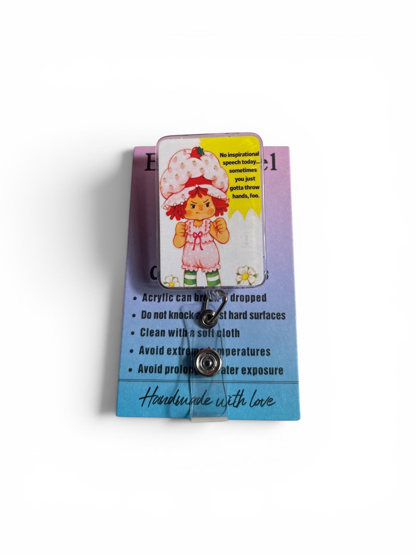 Strawberry Shortcake Badge Reel