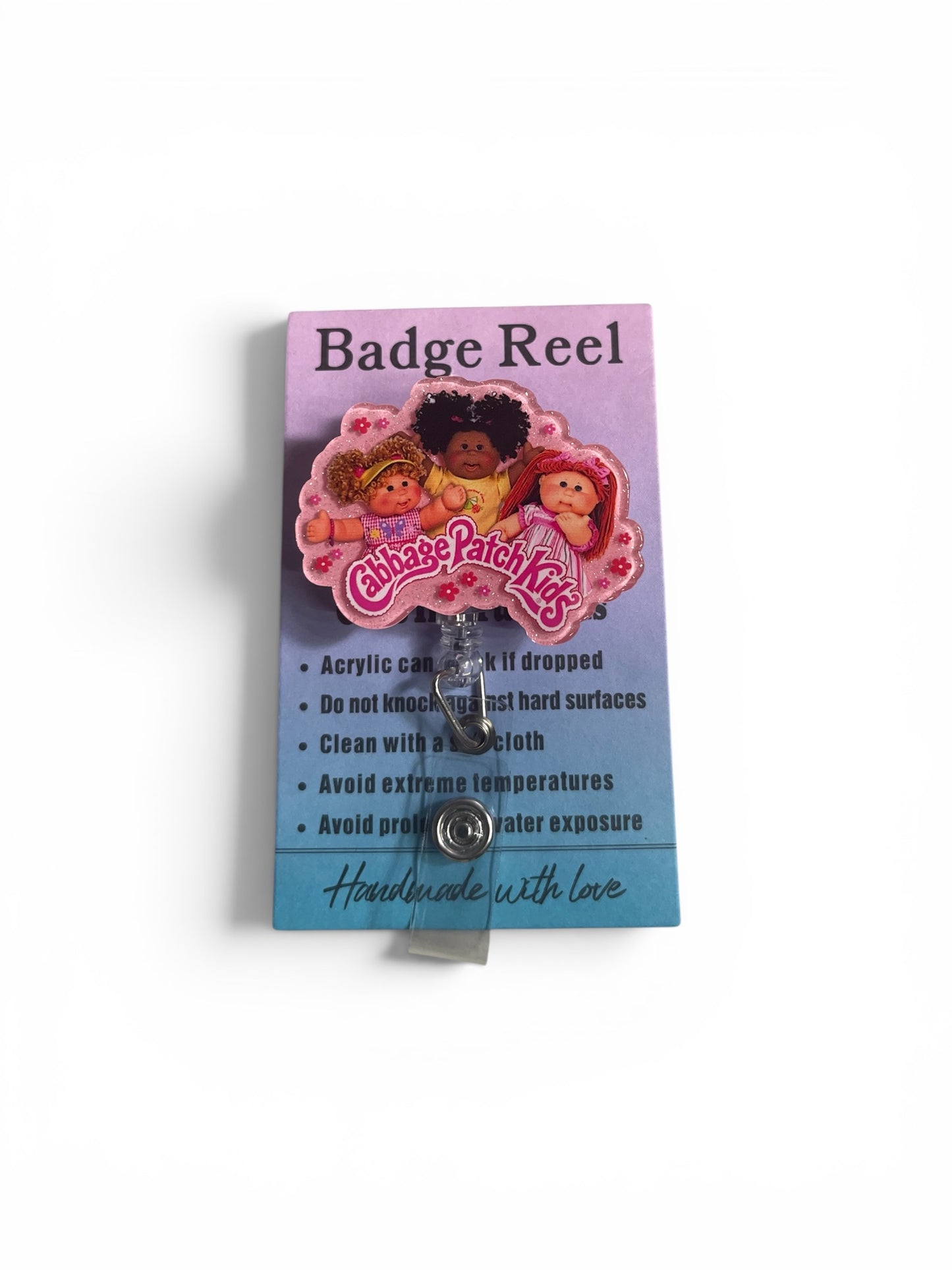 Cabbage Patch Kids Badge Reel