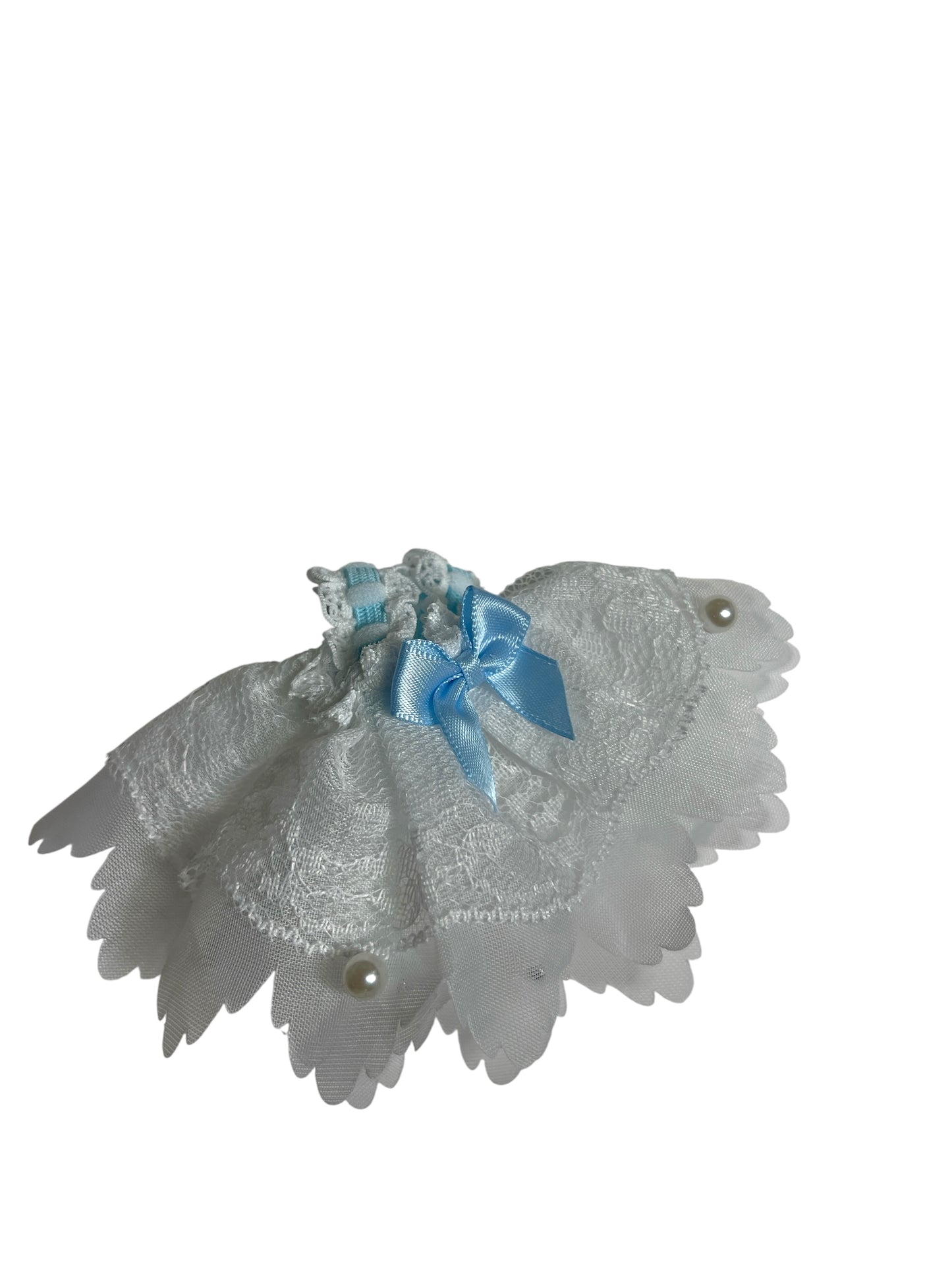 Labubu Blue and White Dress Outfit