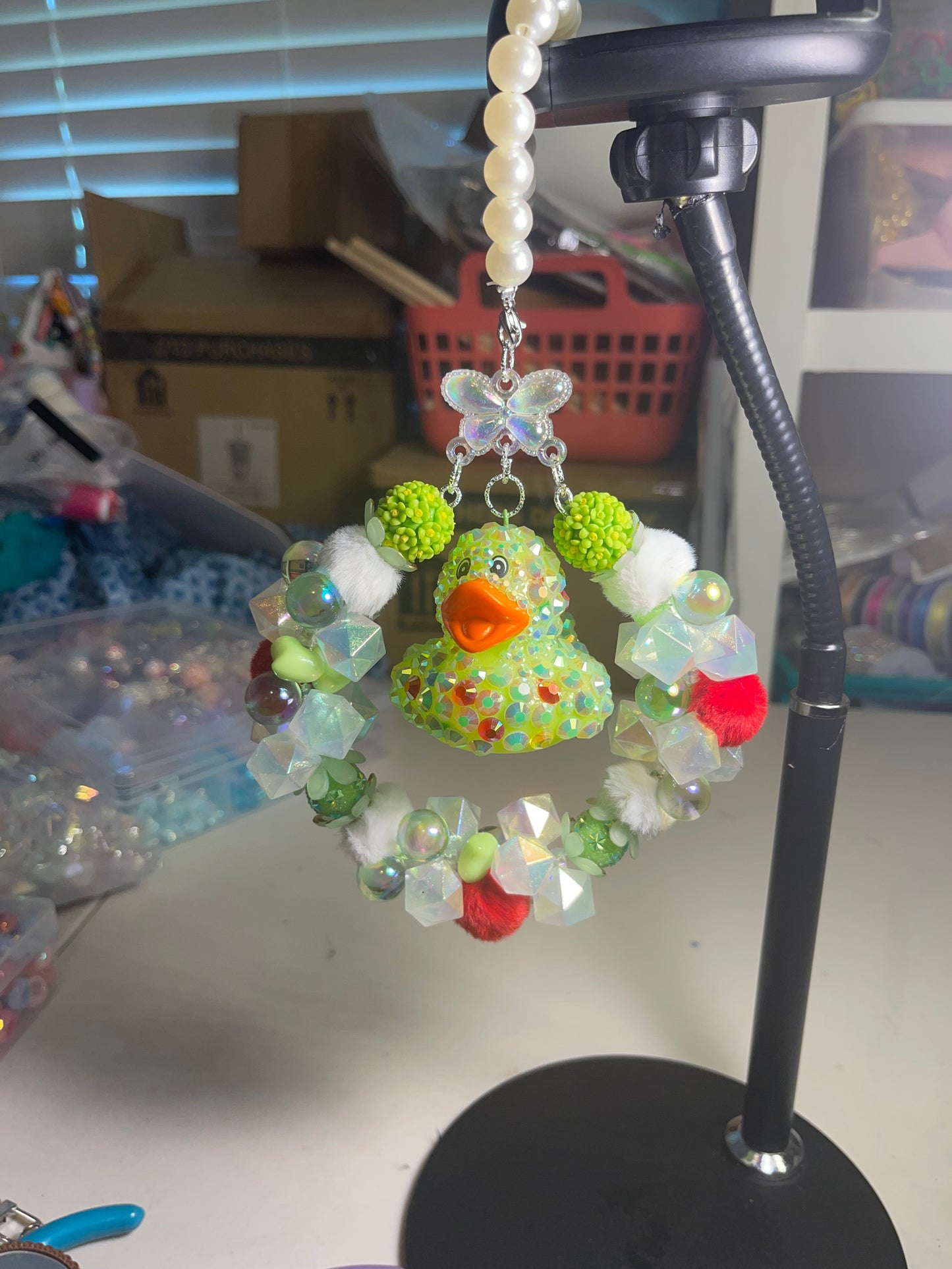 Green Duck Hanger