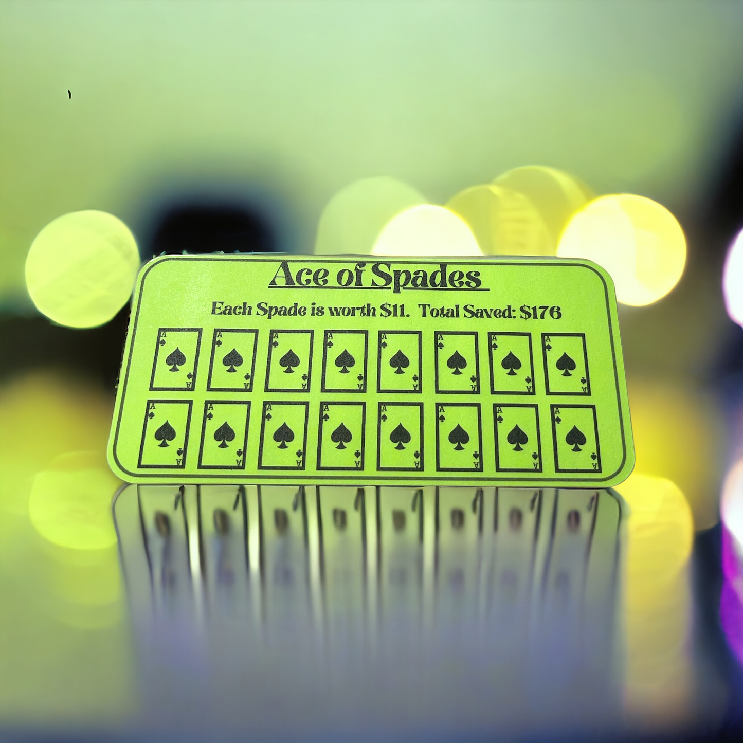 Ace of Spades Challenge For A6 Binder