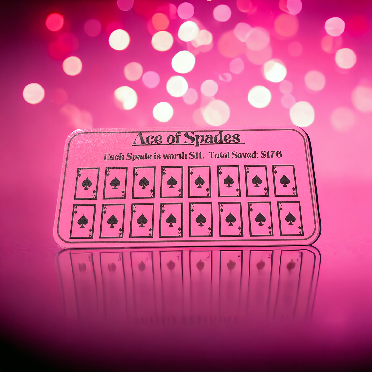 Ace of Spades Challenge For A6 Binder