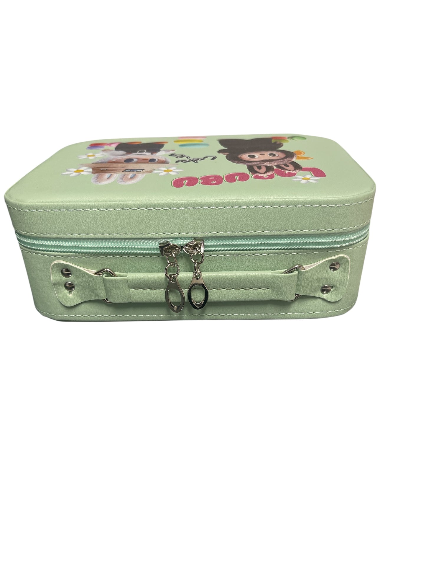 Labubu Green Makeup Case