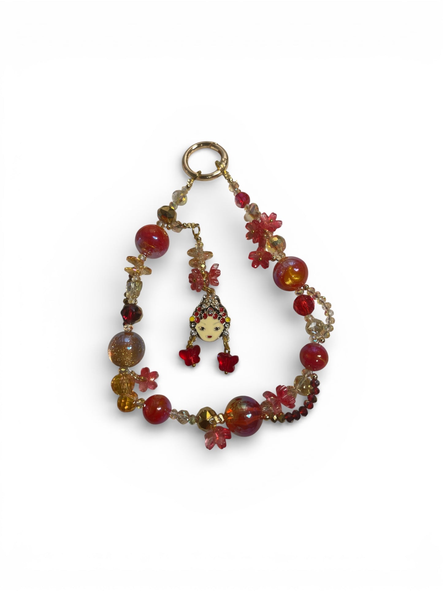 Oriental Inspired Bag Charm