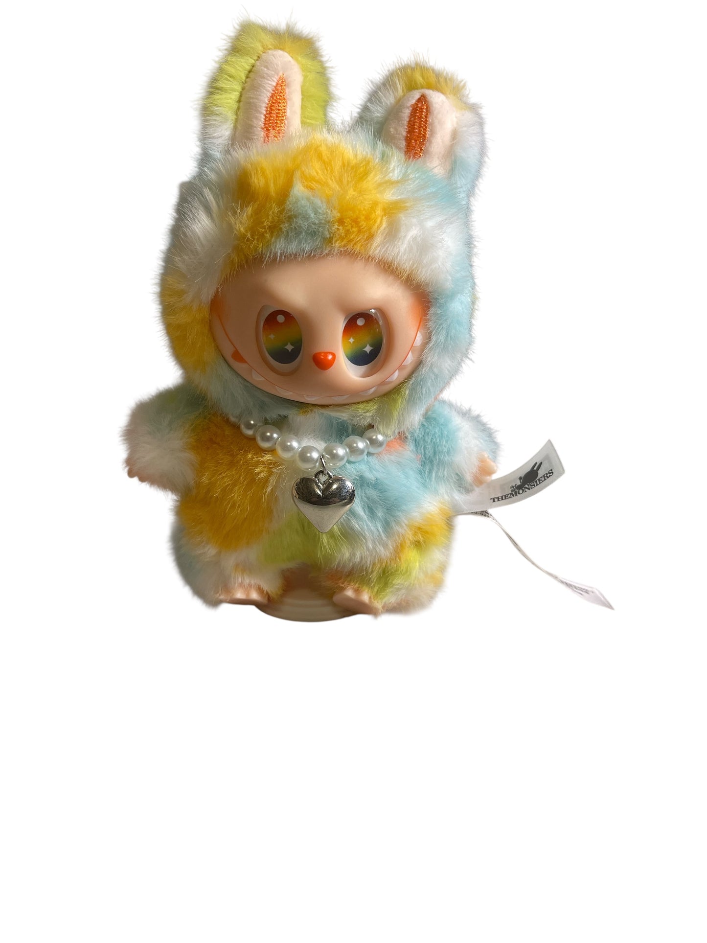 Multi-Color Labubu/Lafufu Keychain with Necklace