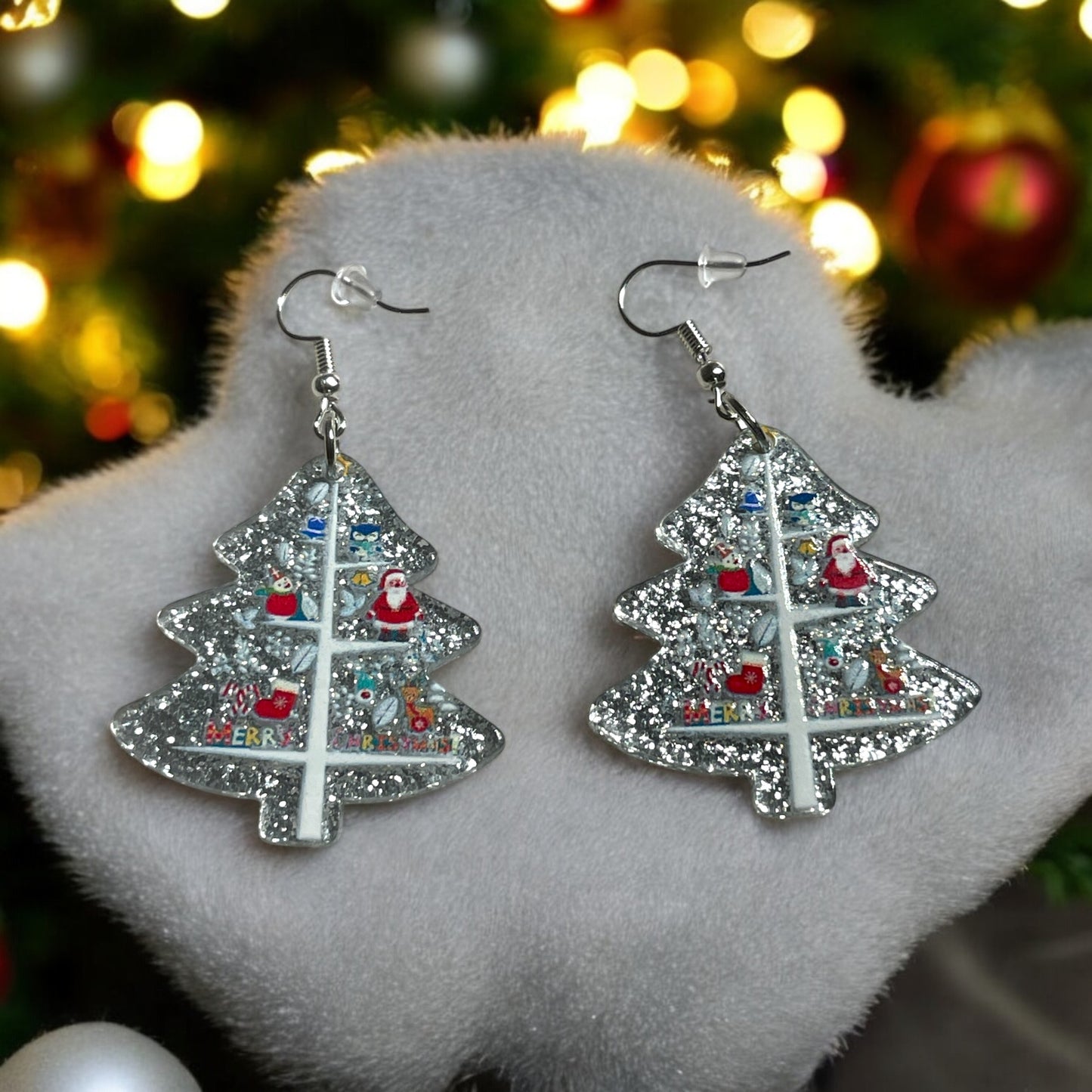 Christmas Tree Earrings