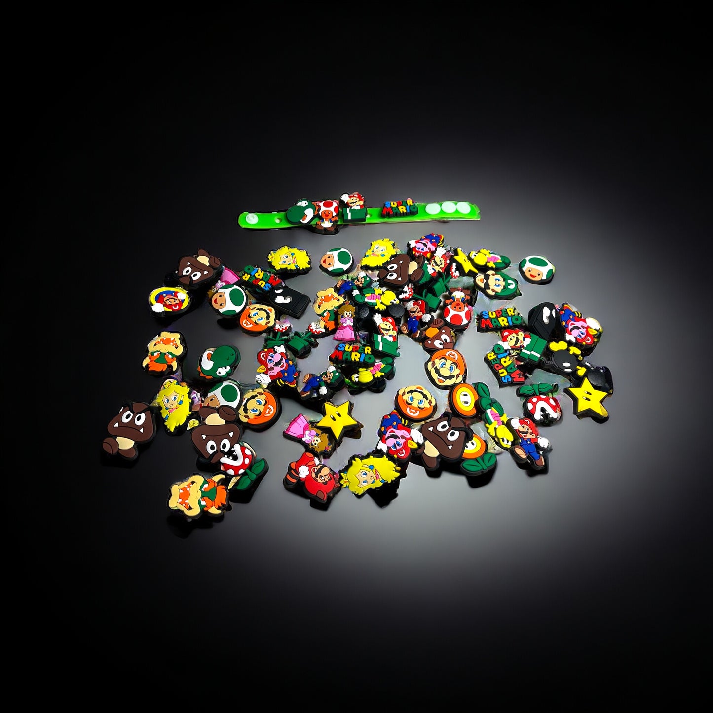 Charms for Shoes, Bags and Bracelets Mario