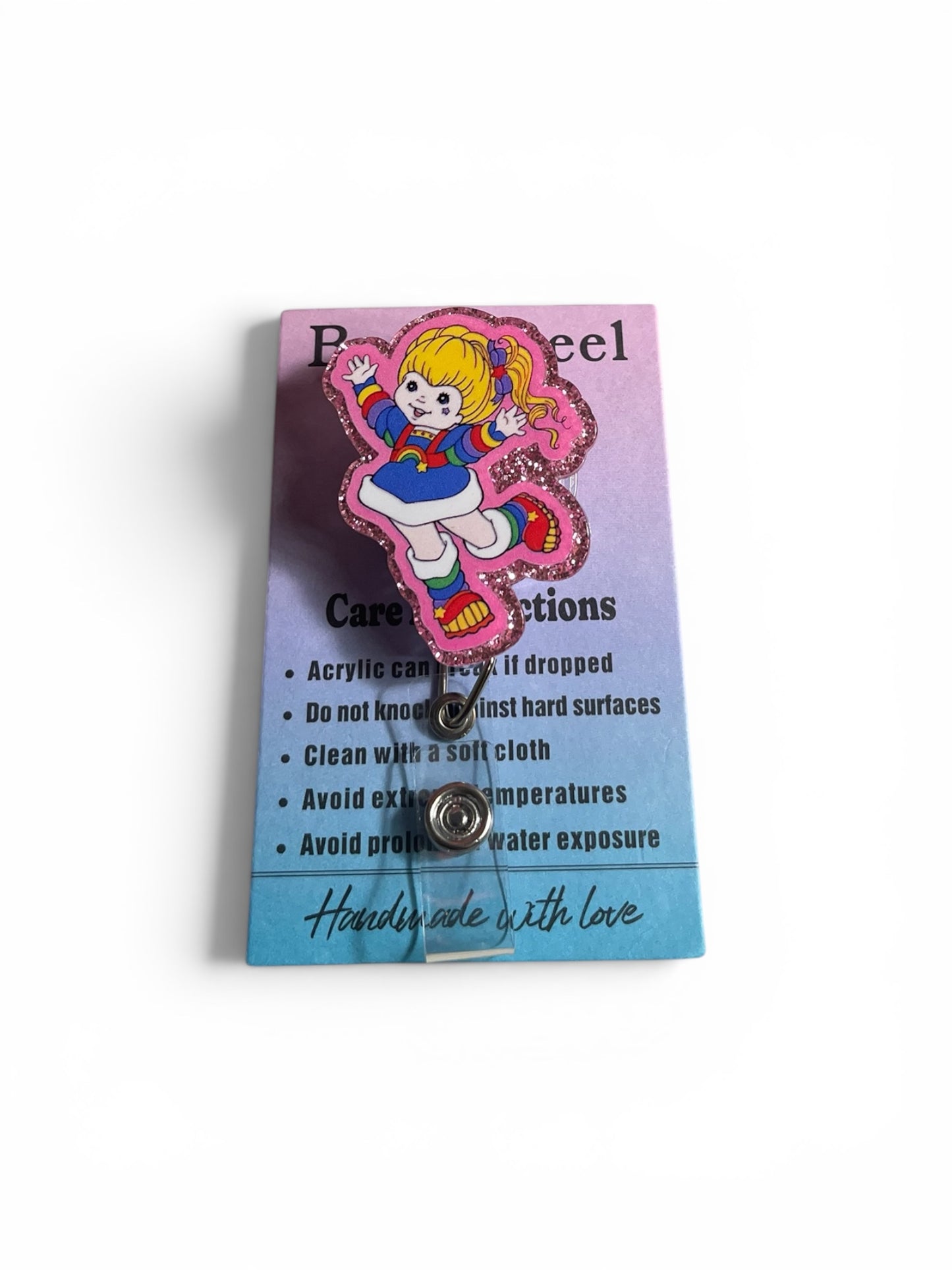 Rainbow Brite Badge Reel