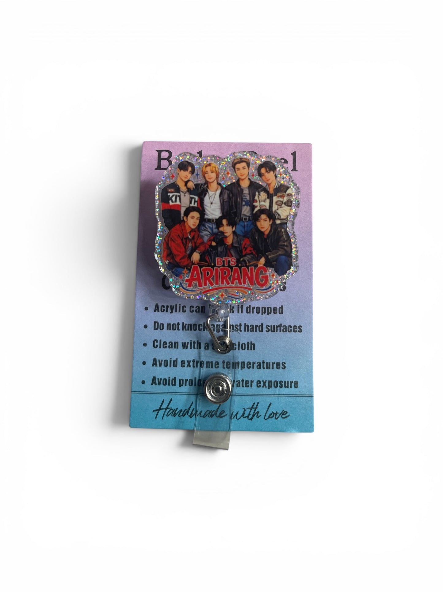 BTS Badge Reel