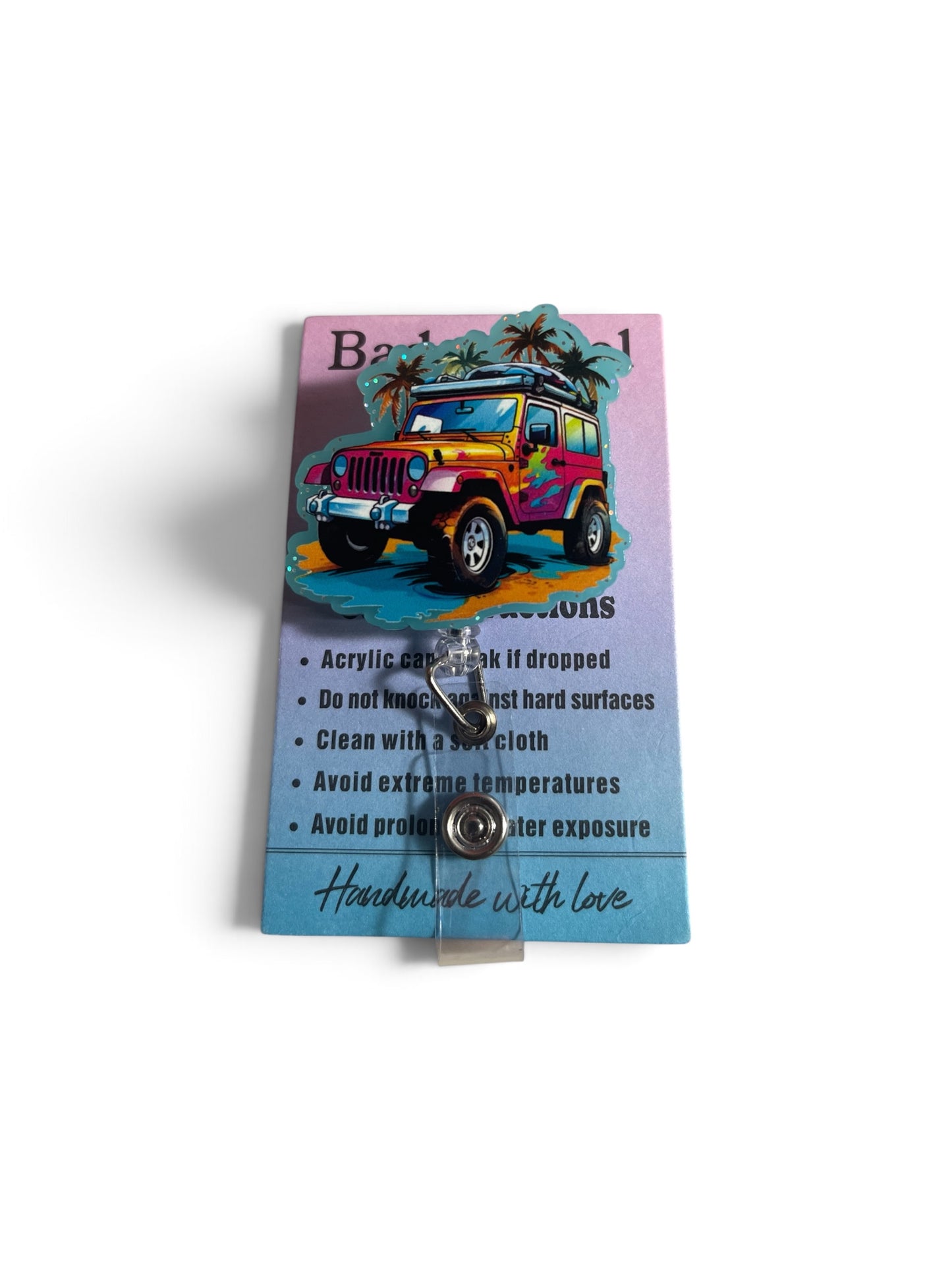 Jeep Tropical Mama Badge Reel