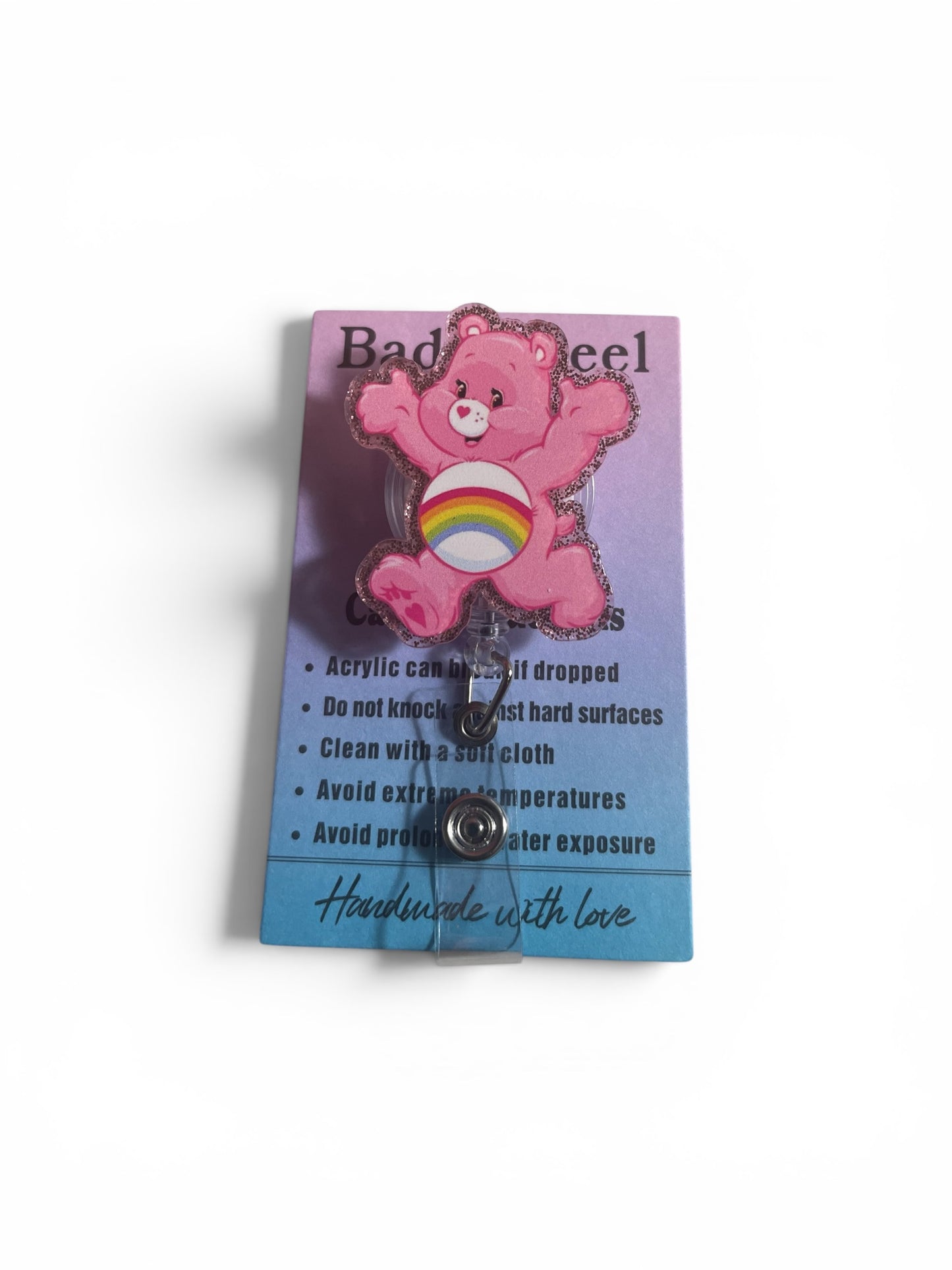 Carebear Badge Reel