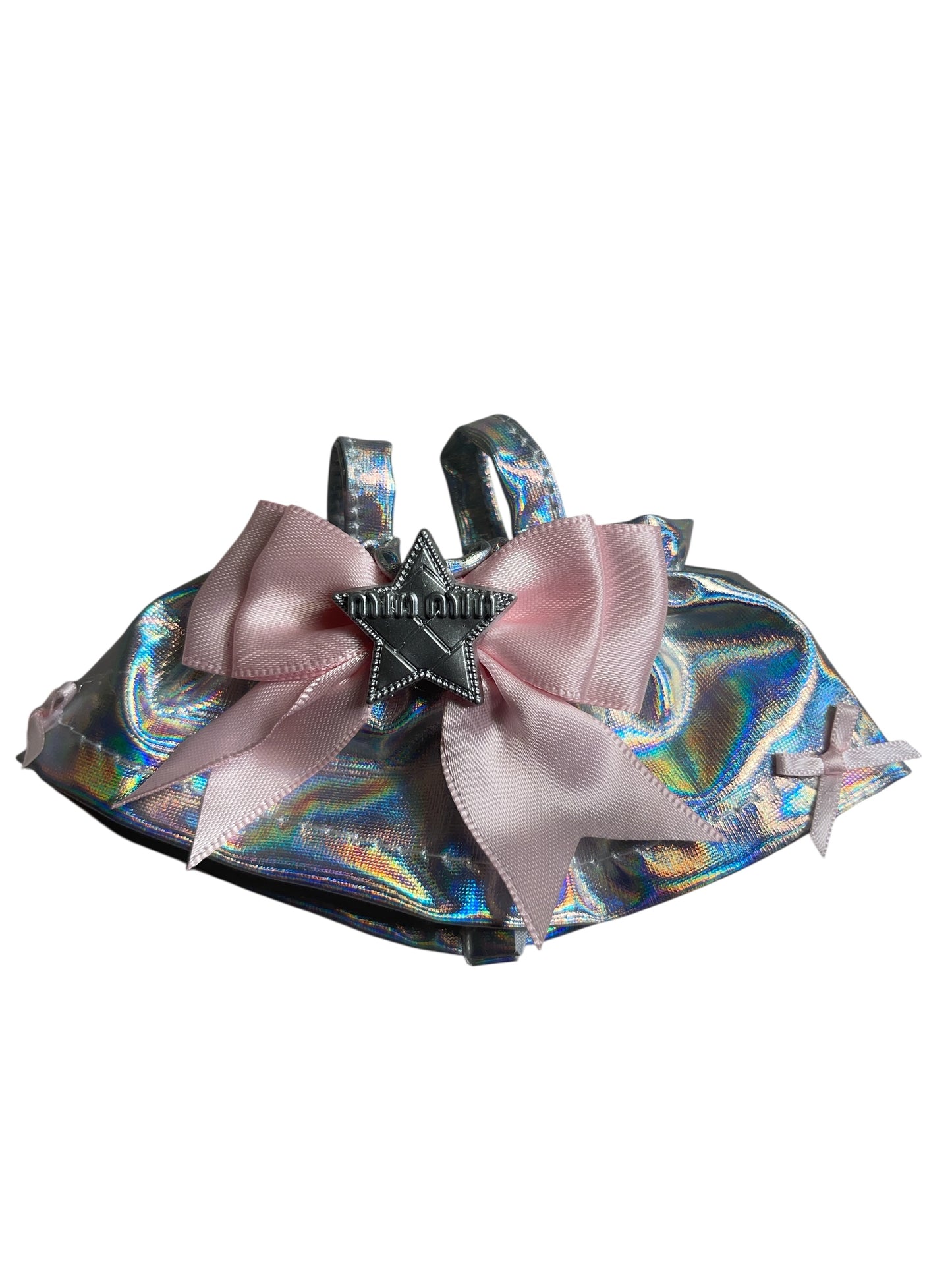 Labubu Holographic Dress with Bow