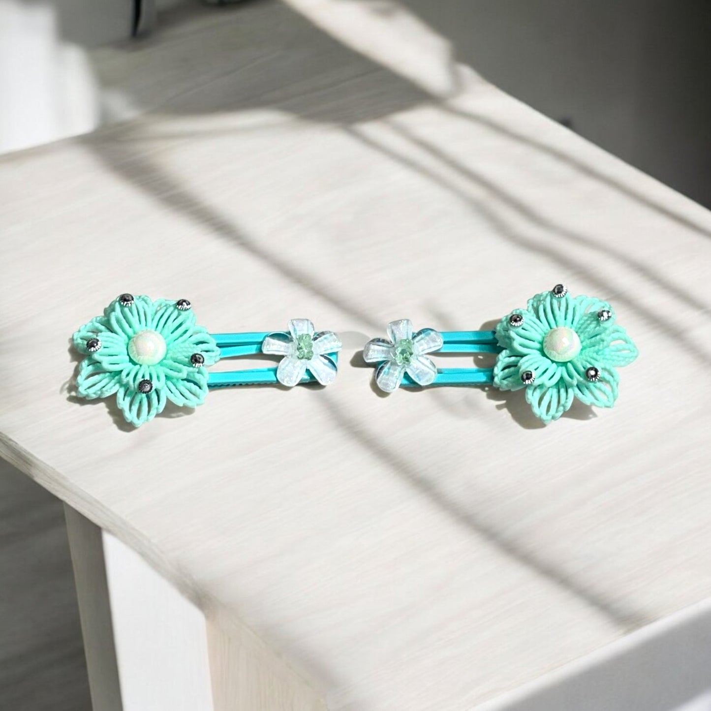 Flower Hair Clips