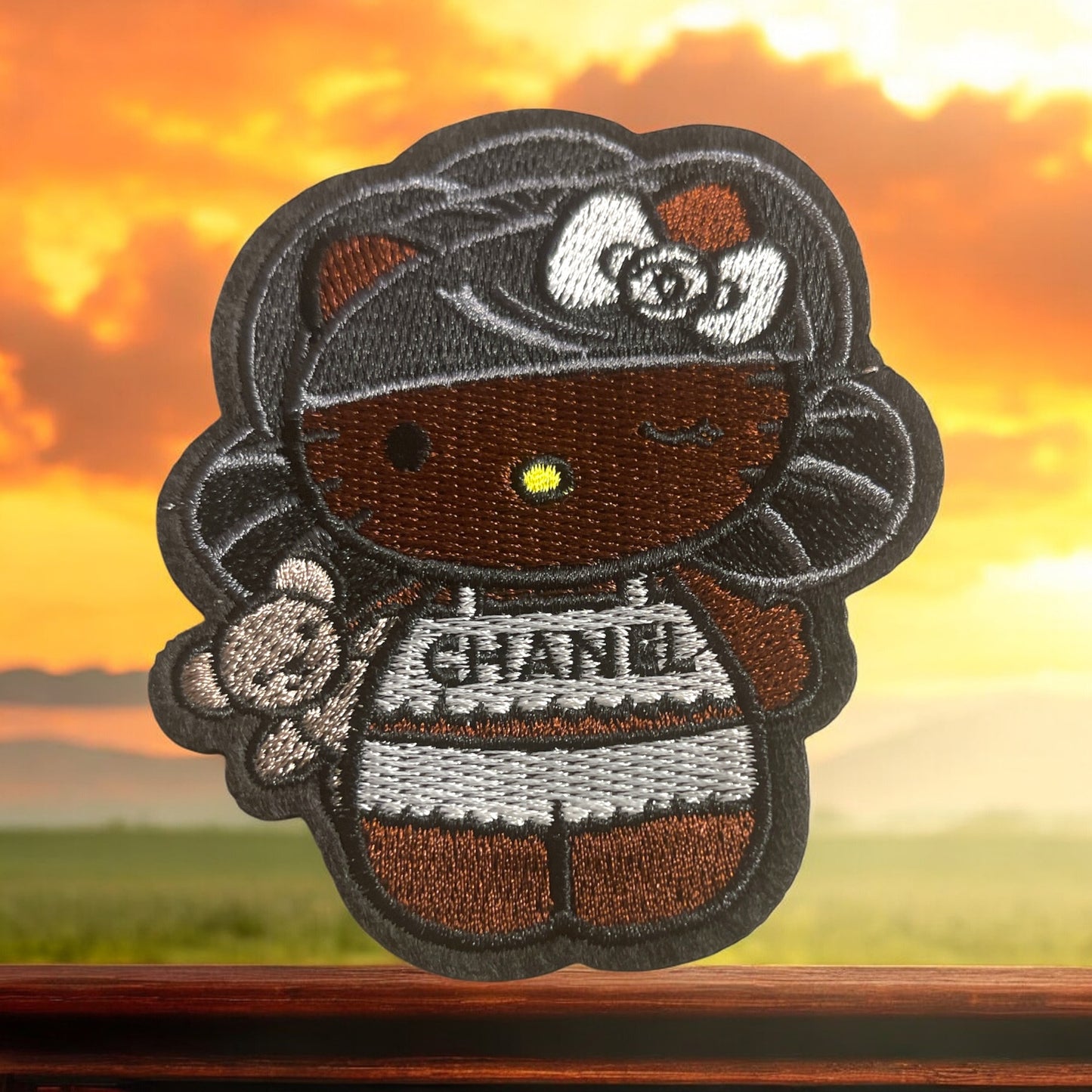 Hello Kitty and Chanel Iron-On Patch