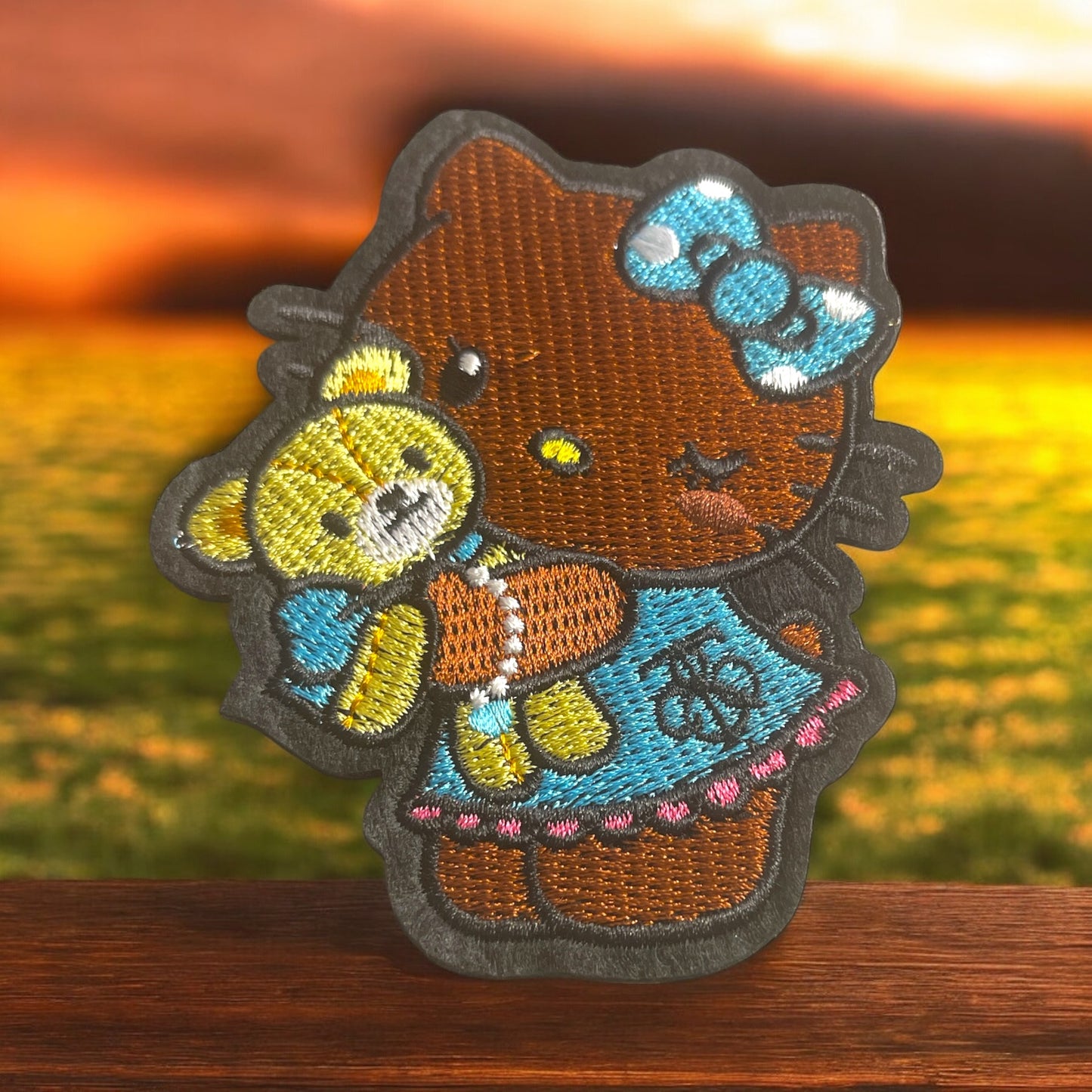 Hello Kitty and Tiffany Iron-On Patch