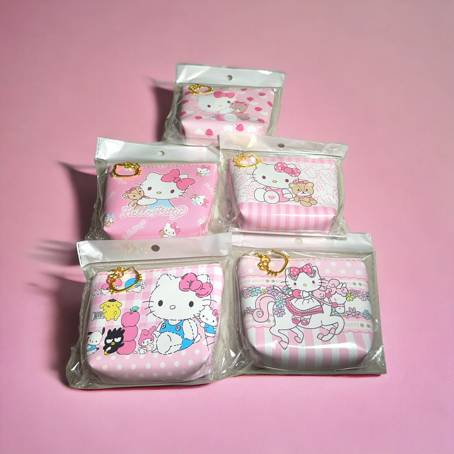 Coin Purse with HK (Hello Kitty)