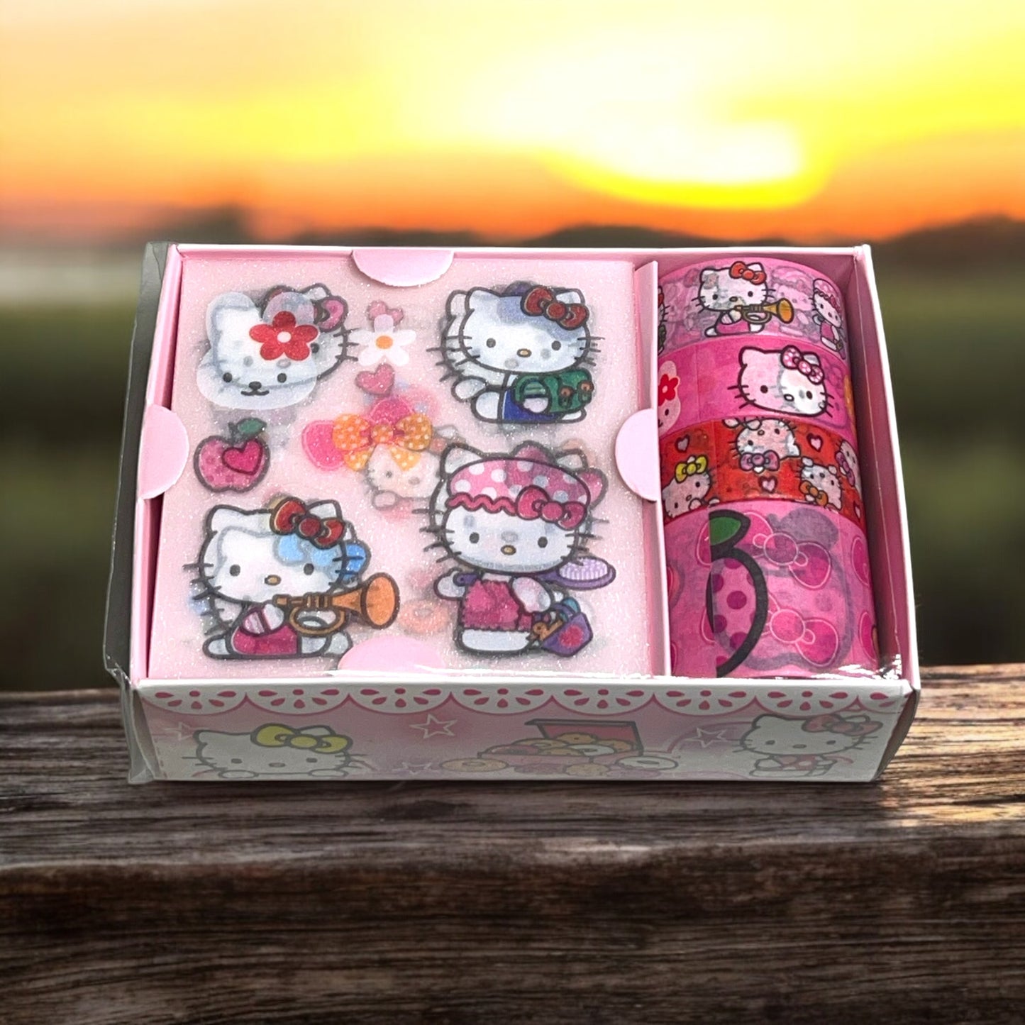 Hello Kitty Sticker and Washi Tape Box