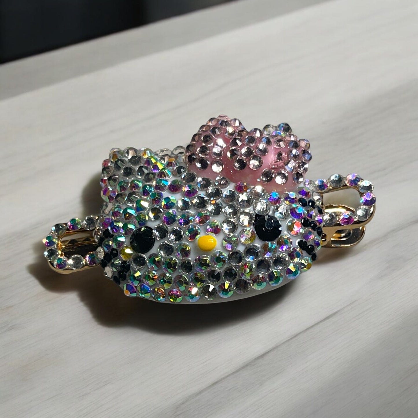 Rhinestone Blinged Hair Clips