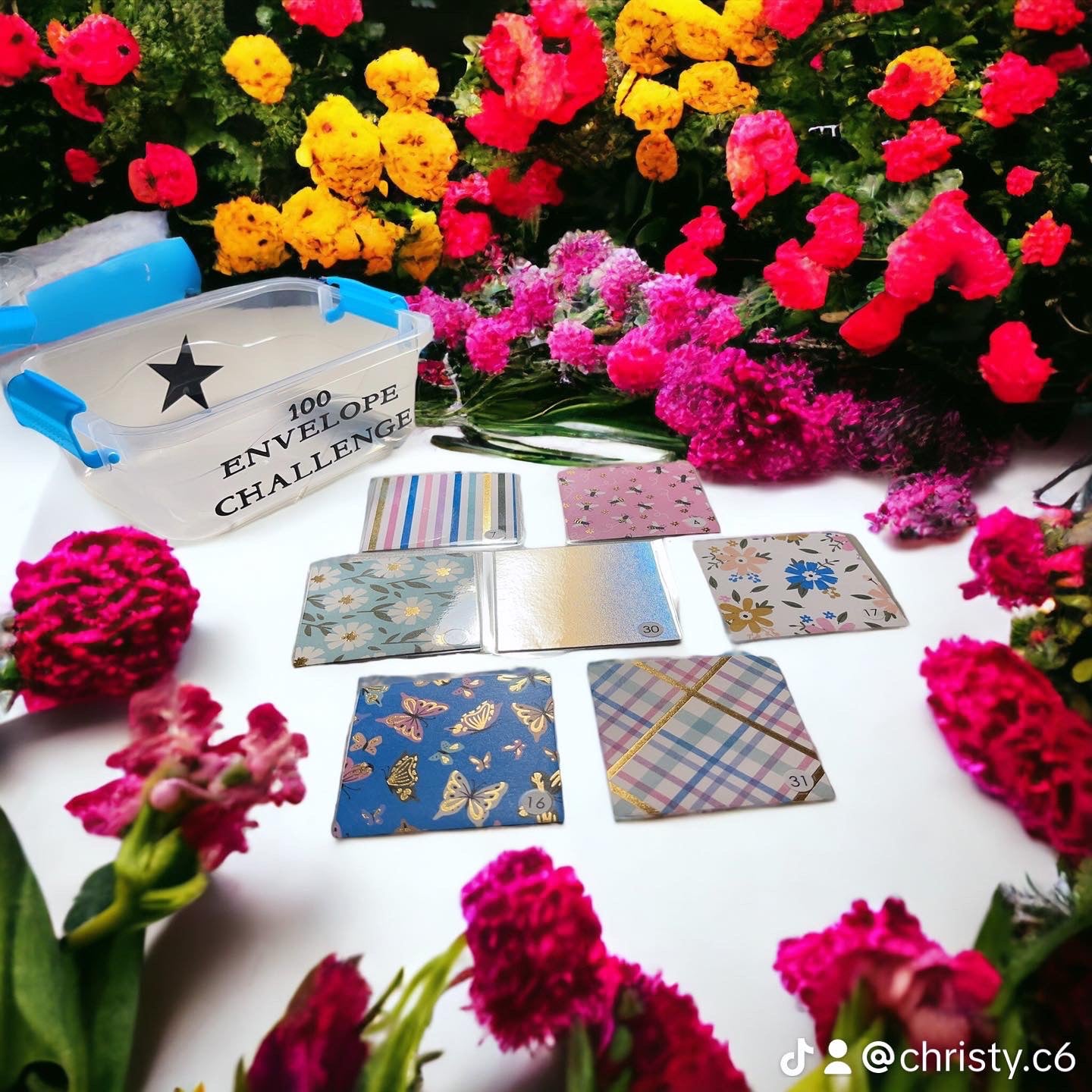 100 Envelope Challenge Box