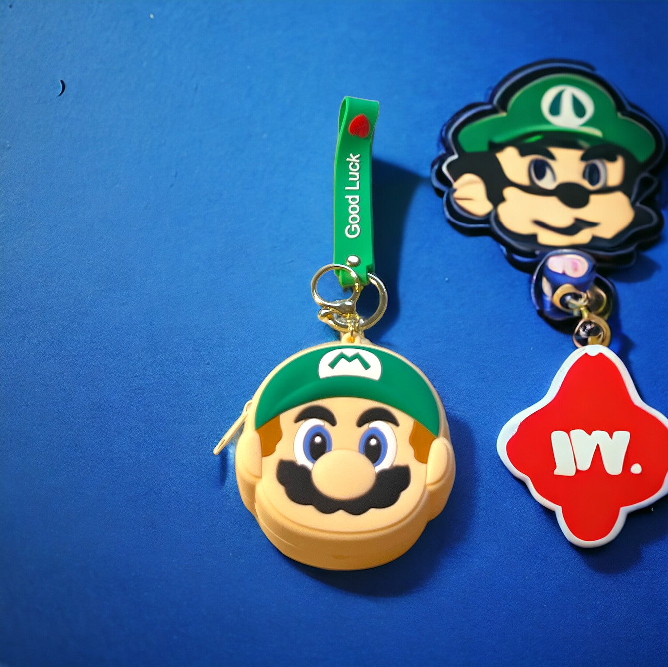 Mario Coin Bag Keychain