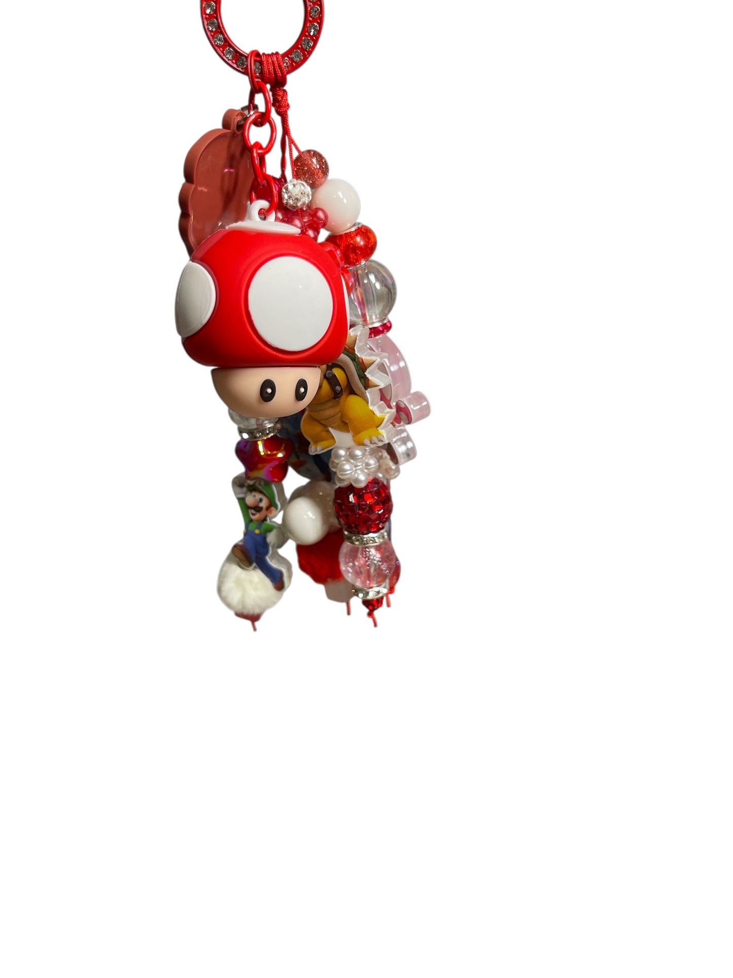 Mario Bros Toad Bag Charm