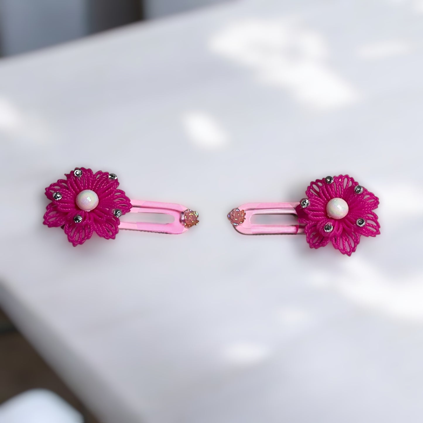 Flower Hair Clips