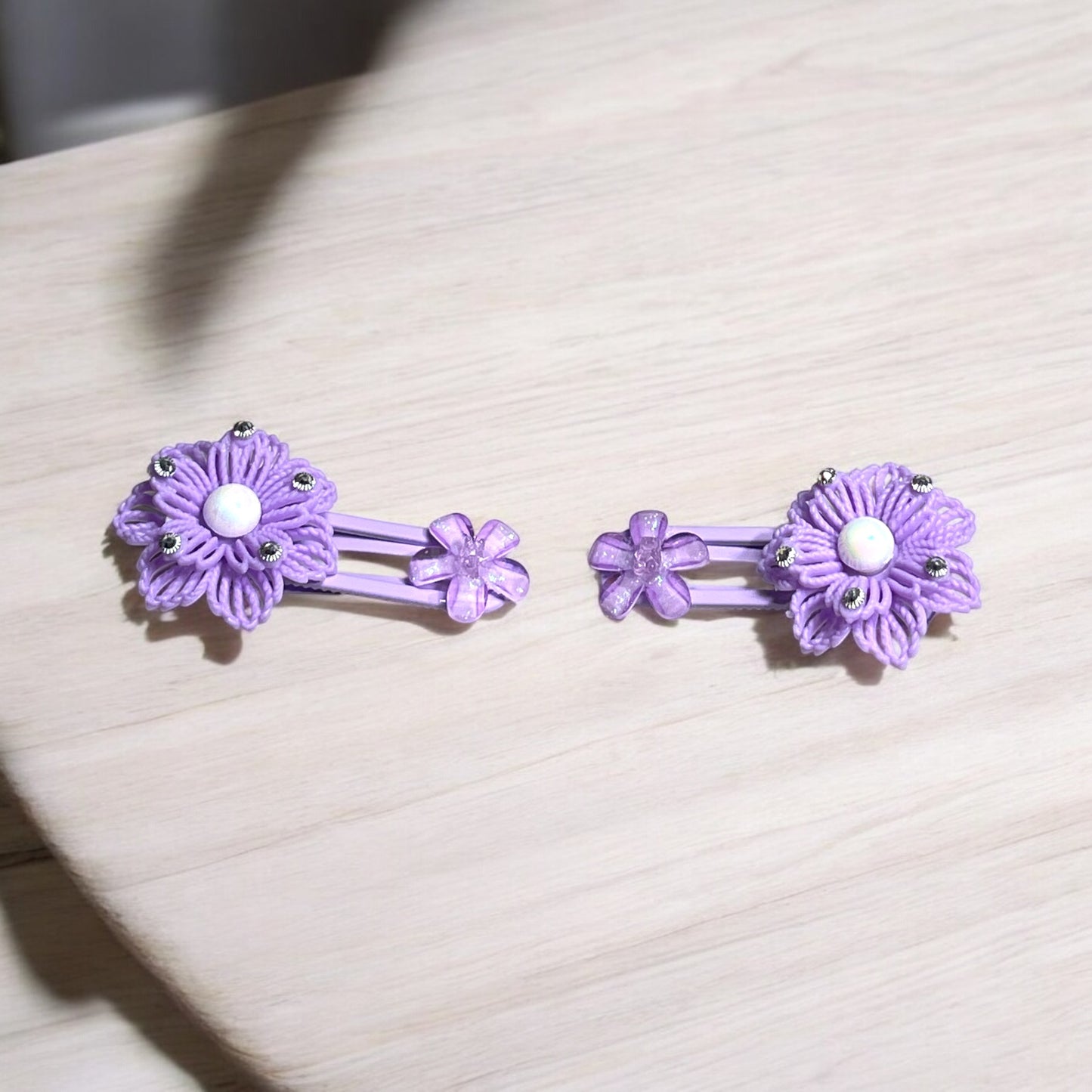 Flower Hair Clips