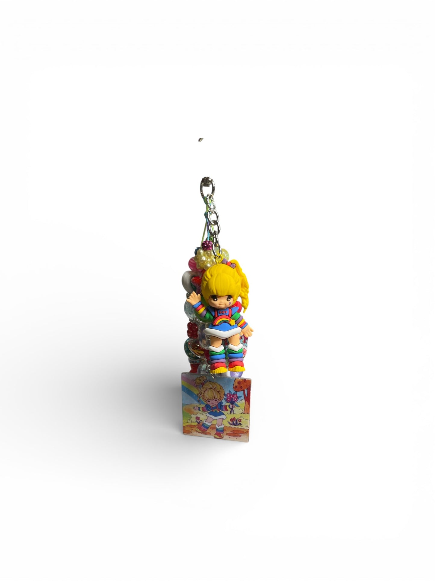Rainbow Bright Bag Charm