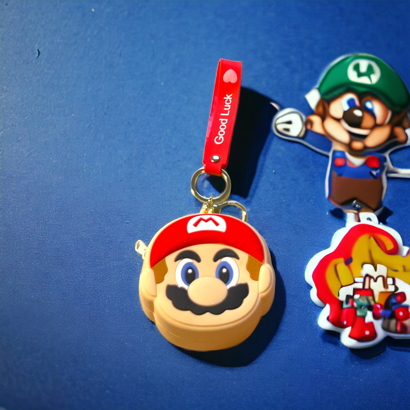 Mario Coin Bag Keychain