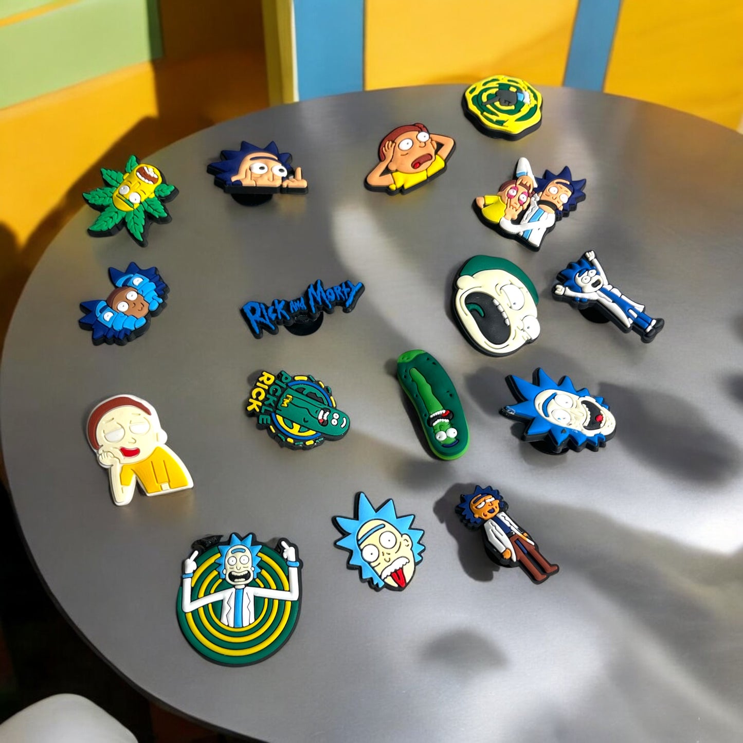 Rick and Morty Shoe Charms