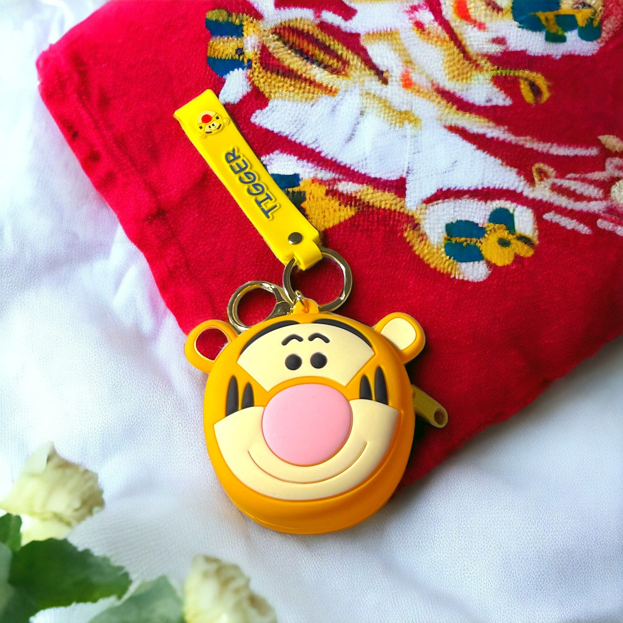 Silicone Coin Bag Keychain