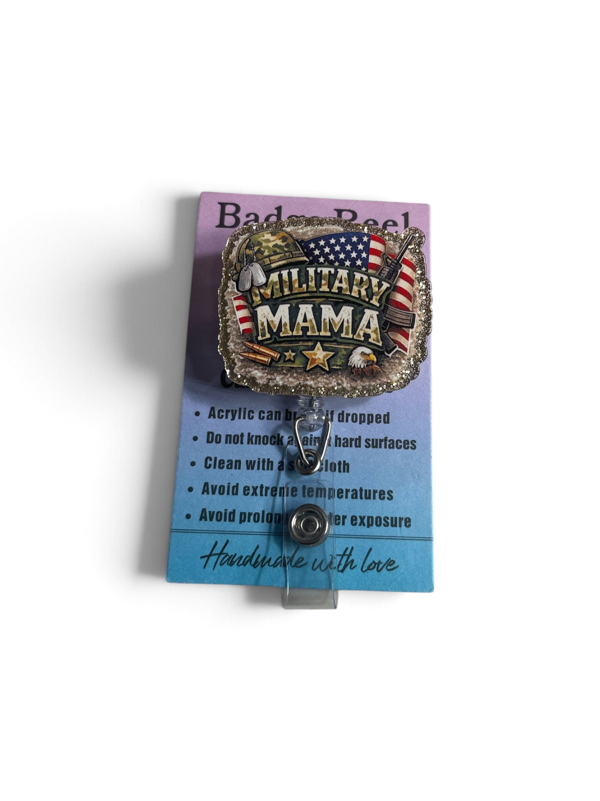 Military Mama Badge Reel