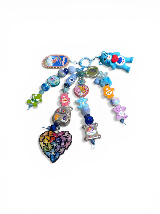 Grumpy Care Bear Bag Charm