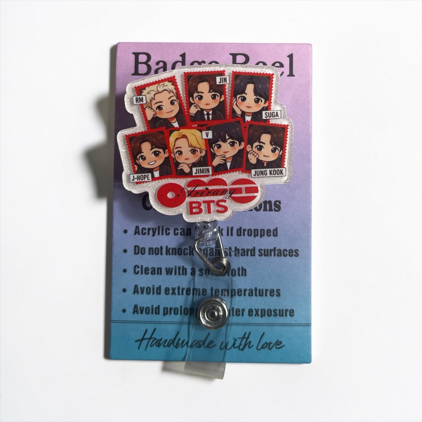 BTS Badge Reel